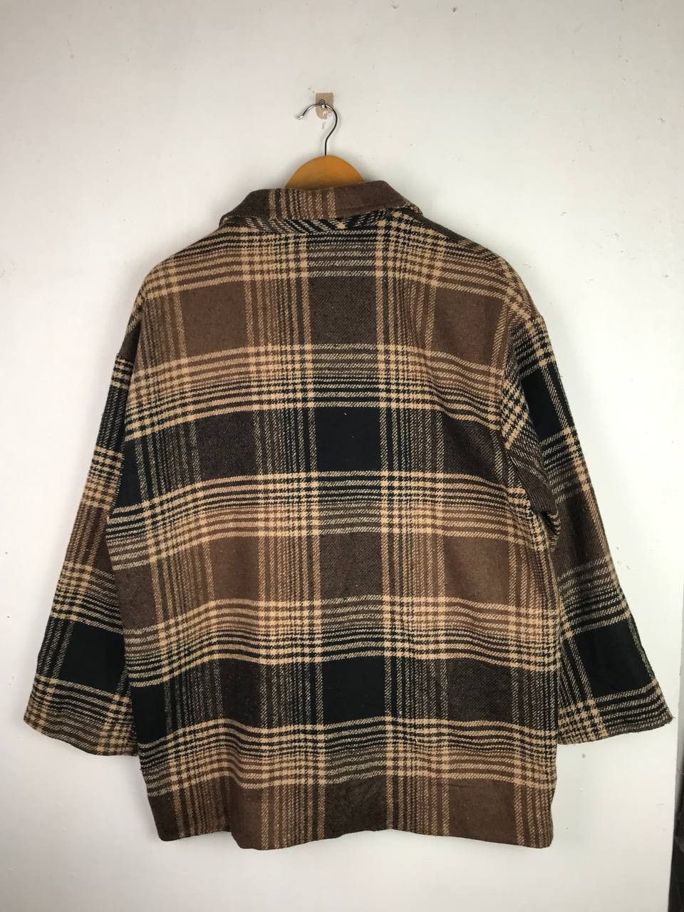 Japanese Brand × Vintage Vintage Wool Jacket Rare Design Size US L / EU 52-54 / 3 - 2 Thumbnail