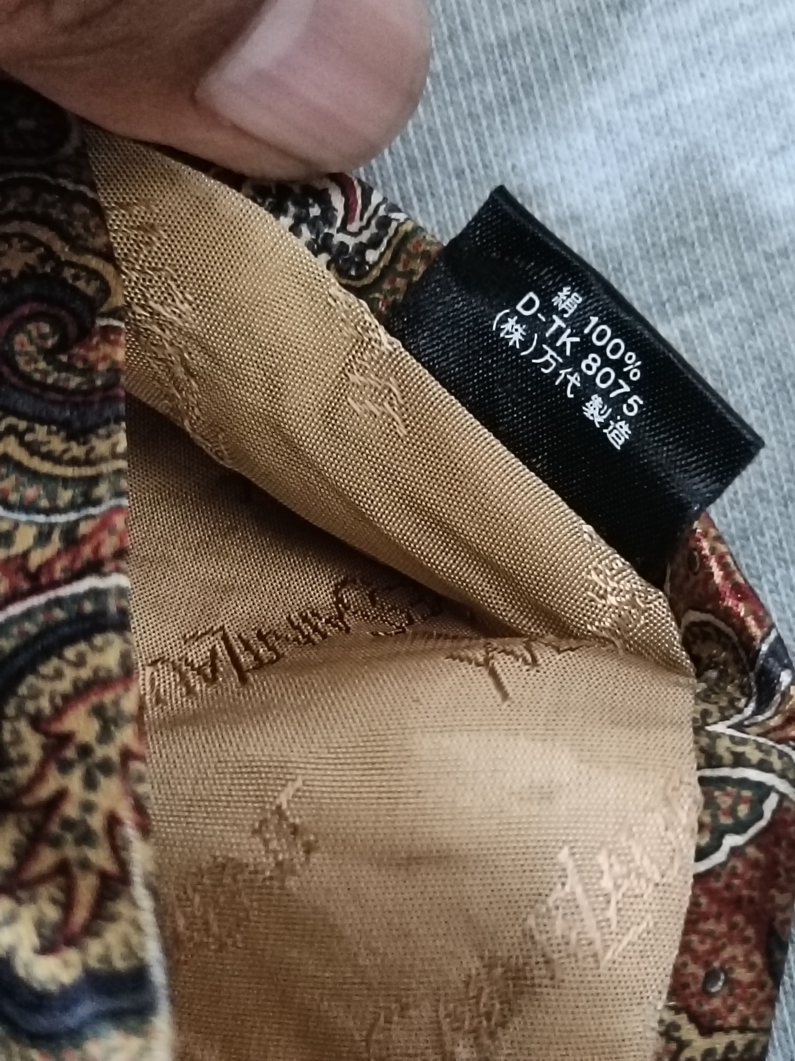 Yves Saint Laurent Yves saint Laurent paisley silk tie Size ONE SIZE - 6 Thumbnail