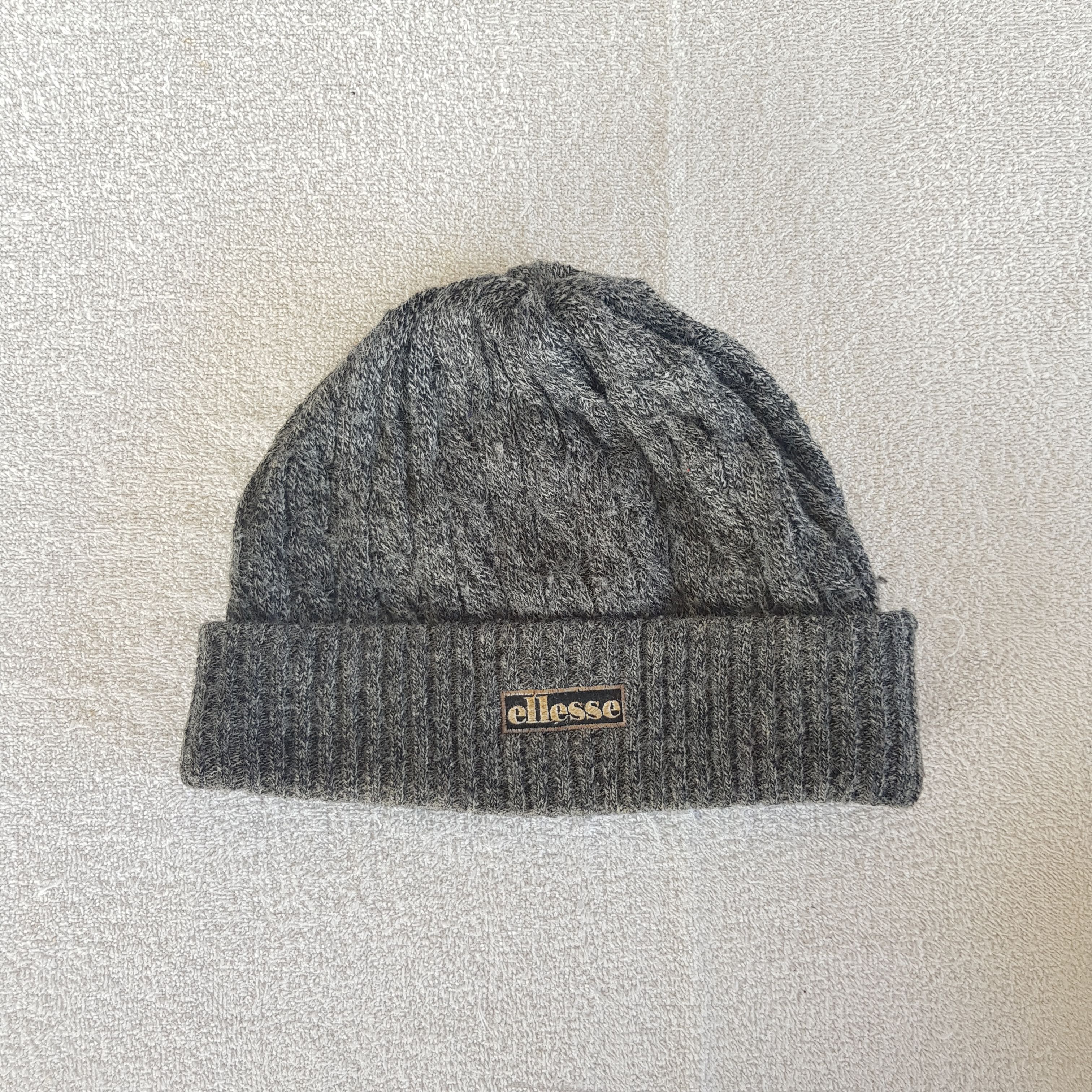 Ellesse Vintage Ellesse Beanie Fair Isle Ribbed Knit Snow Caps Hats Size ONE SIZE - 5 Thumbnail