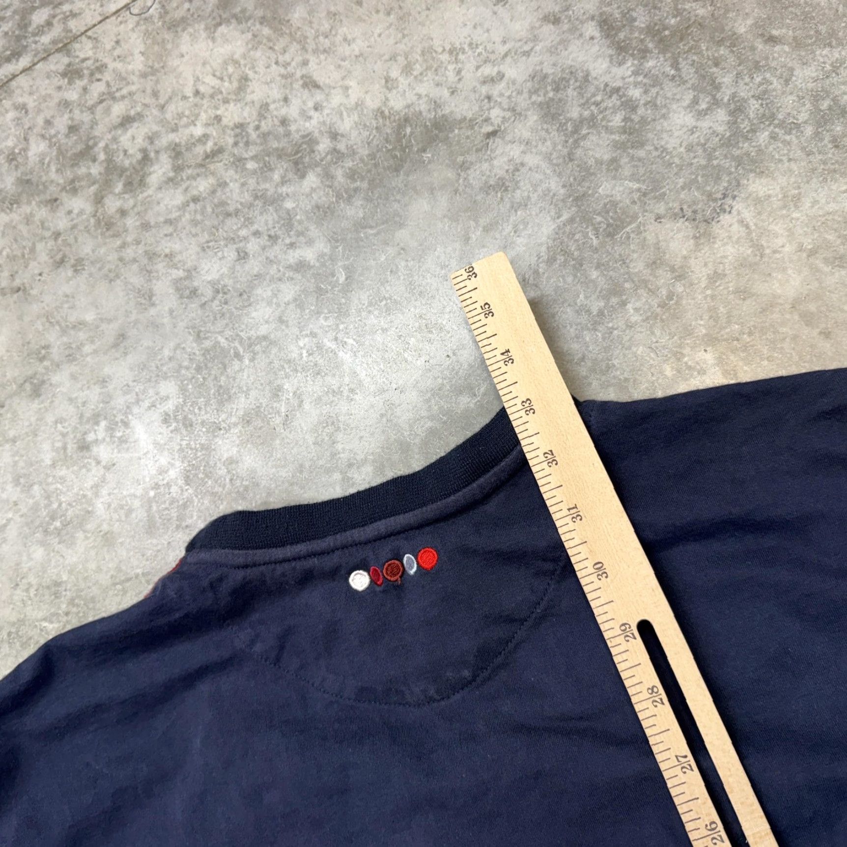 Coogi VINTAGE COOGI Mens XL Blue Script Logo Graphic Tee Contrast Stitch Streetwear Shirt Size US XXL / EU 58 / 5 - 6 Thumbnail