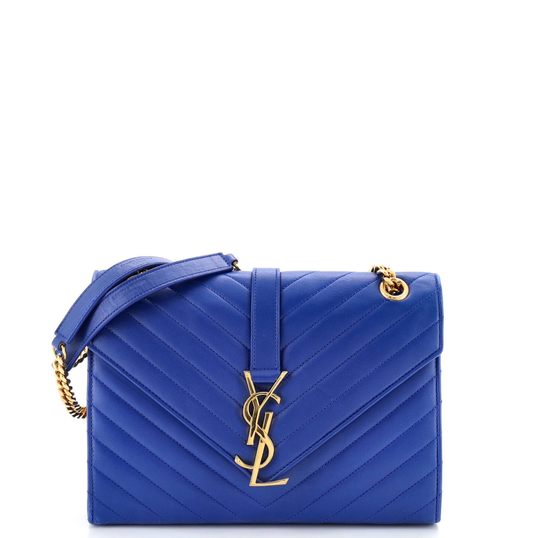 Saint Laurent Paris Classic Monogram Envelope Satchel Size ONE SIZE - 1 Thumbnail