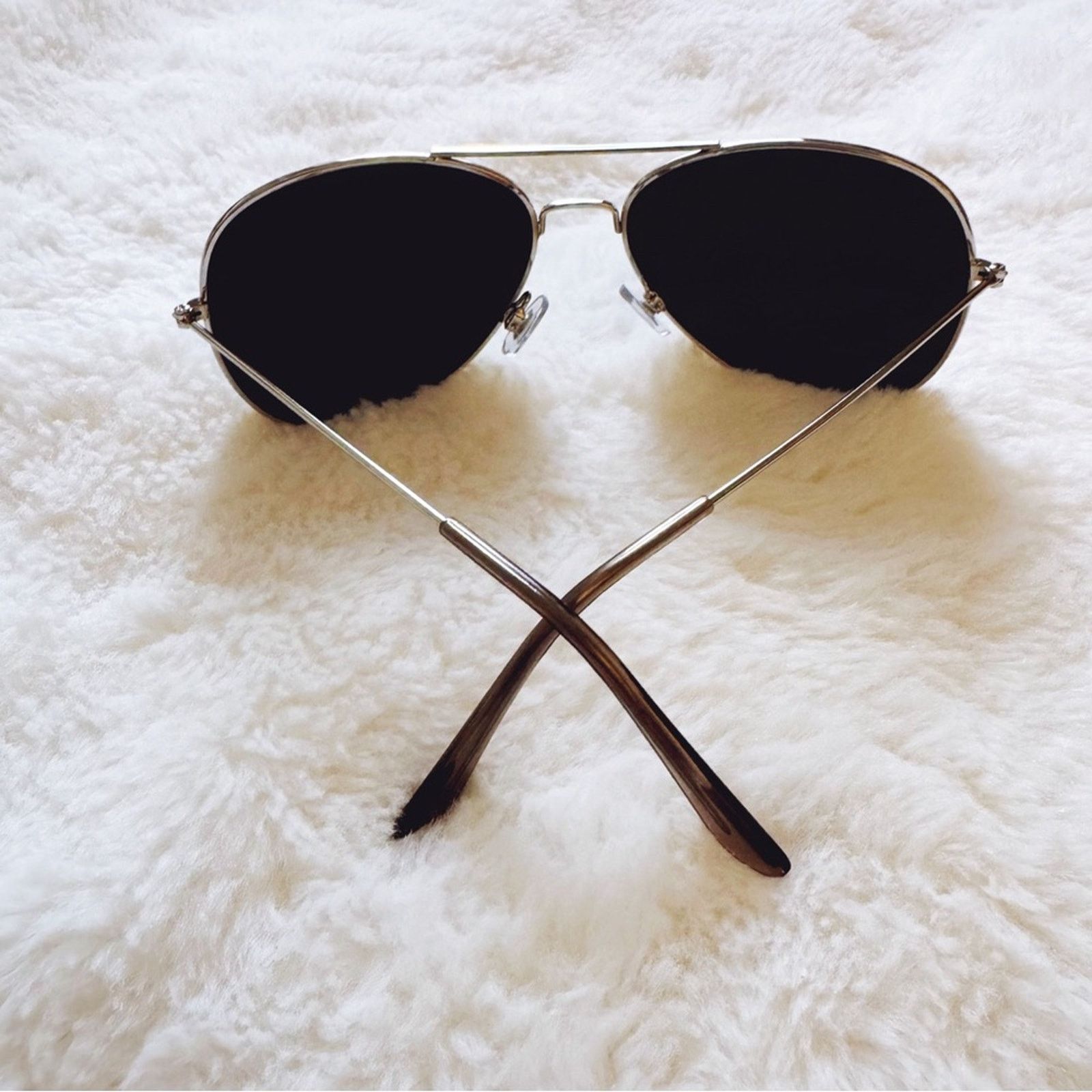 Other Carter Silver Classic Aviator Sunglasses Size ONE SIZE - 9 Thumbnail