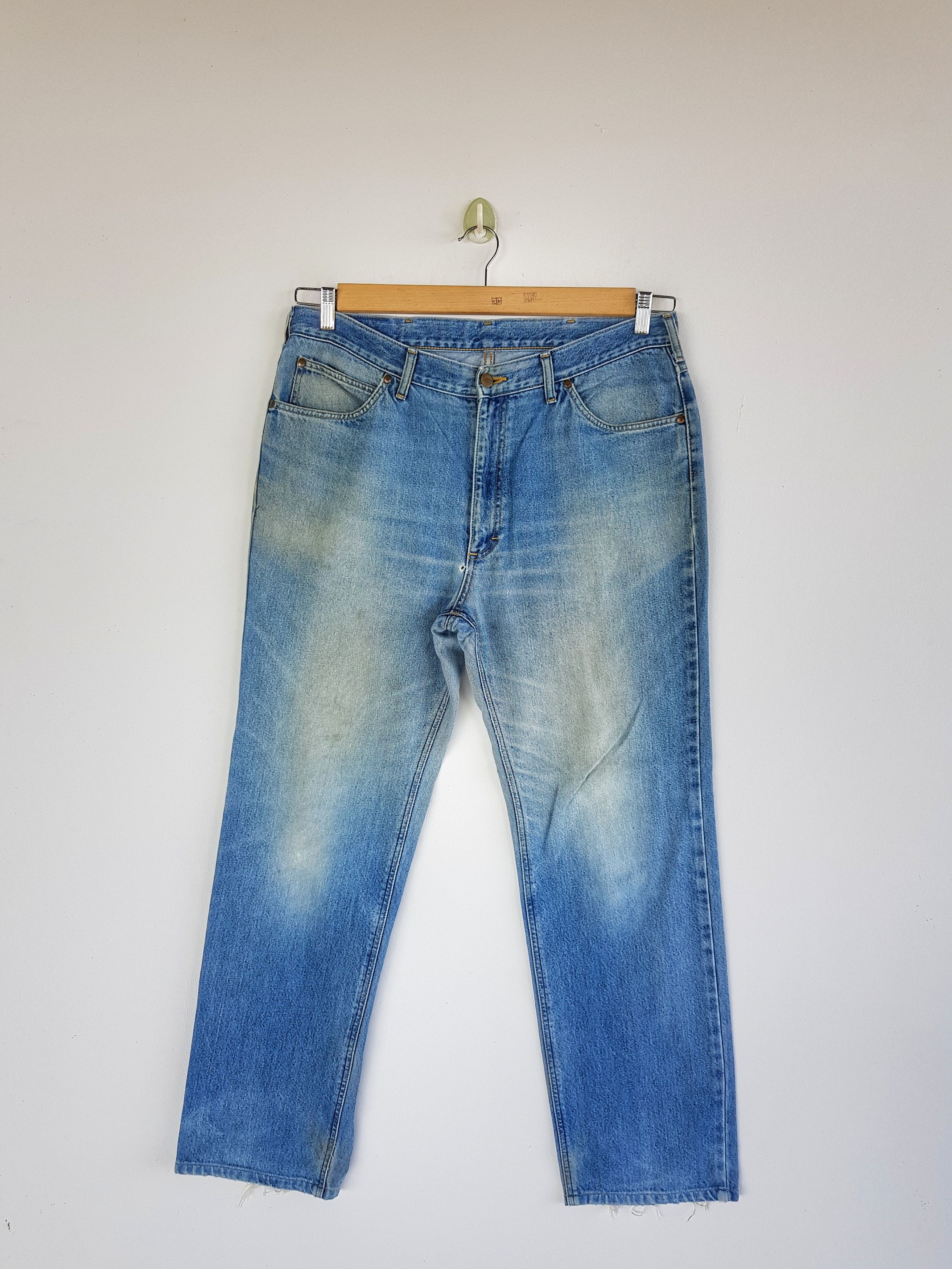 Lee Vintage 90s Lee Light Wash Jeans Lee Sanforized Denim Pants Size US 36 / EU 52 - 1 Thumbnail