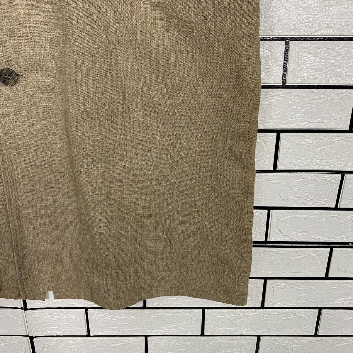 Issey Miyake Vintage Issey Miyake Oversized Balloon Jacket Linen Wool Size US L / EU 52-54 / 3 - 6 Thumbnail
