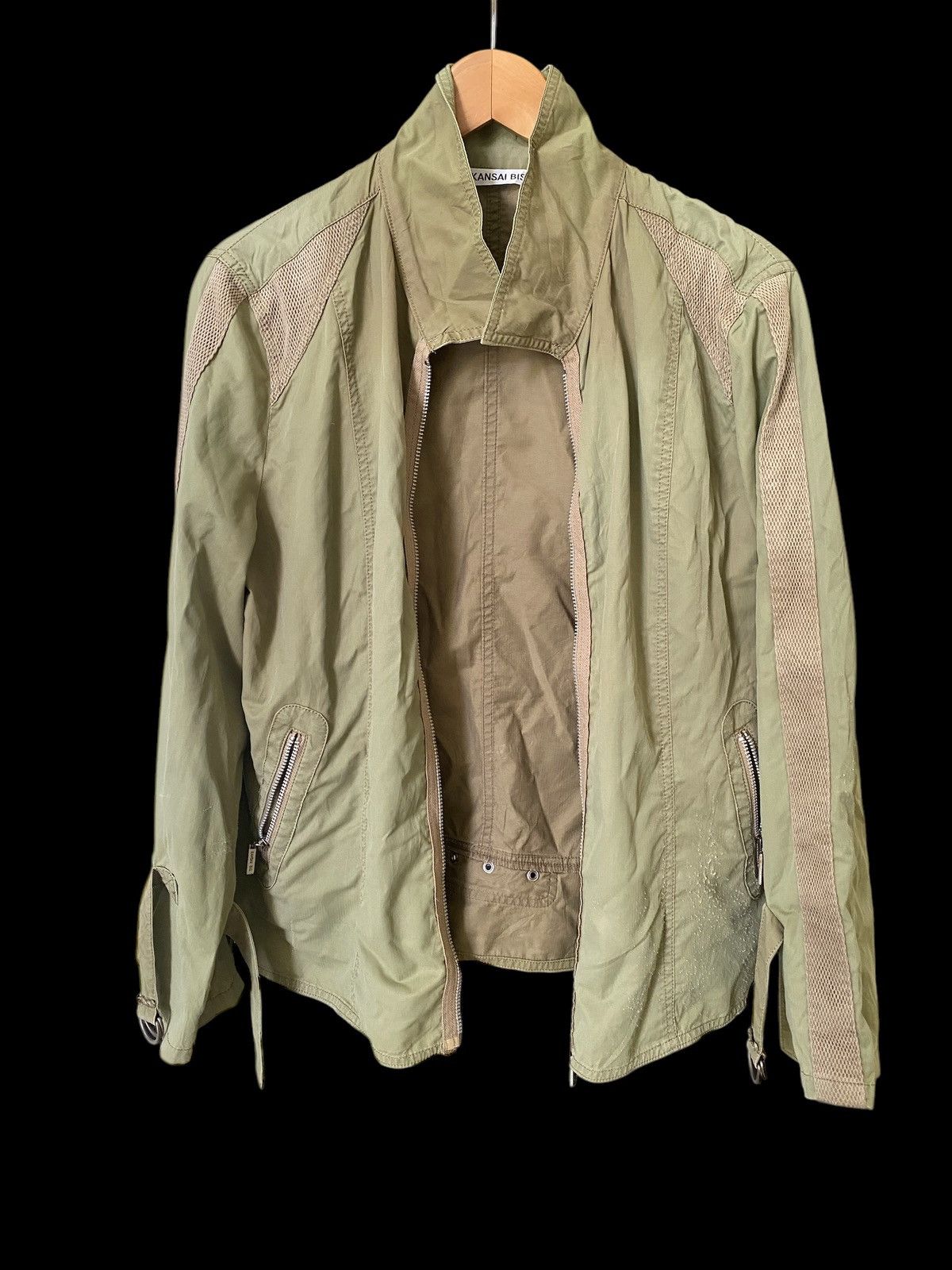 Japanese Brand × Kansai Yamamoto Vintage KANSAI YAMAMOTO Bondage PUNK jacket design rare Size US L / EU 52-54 / 3 - 14 Thumbnail