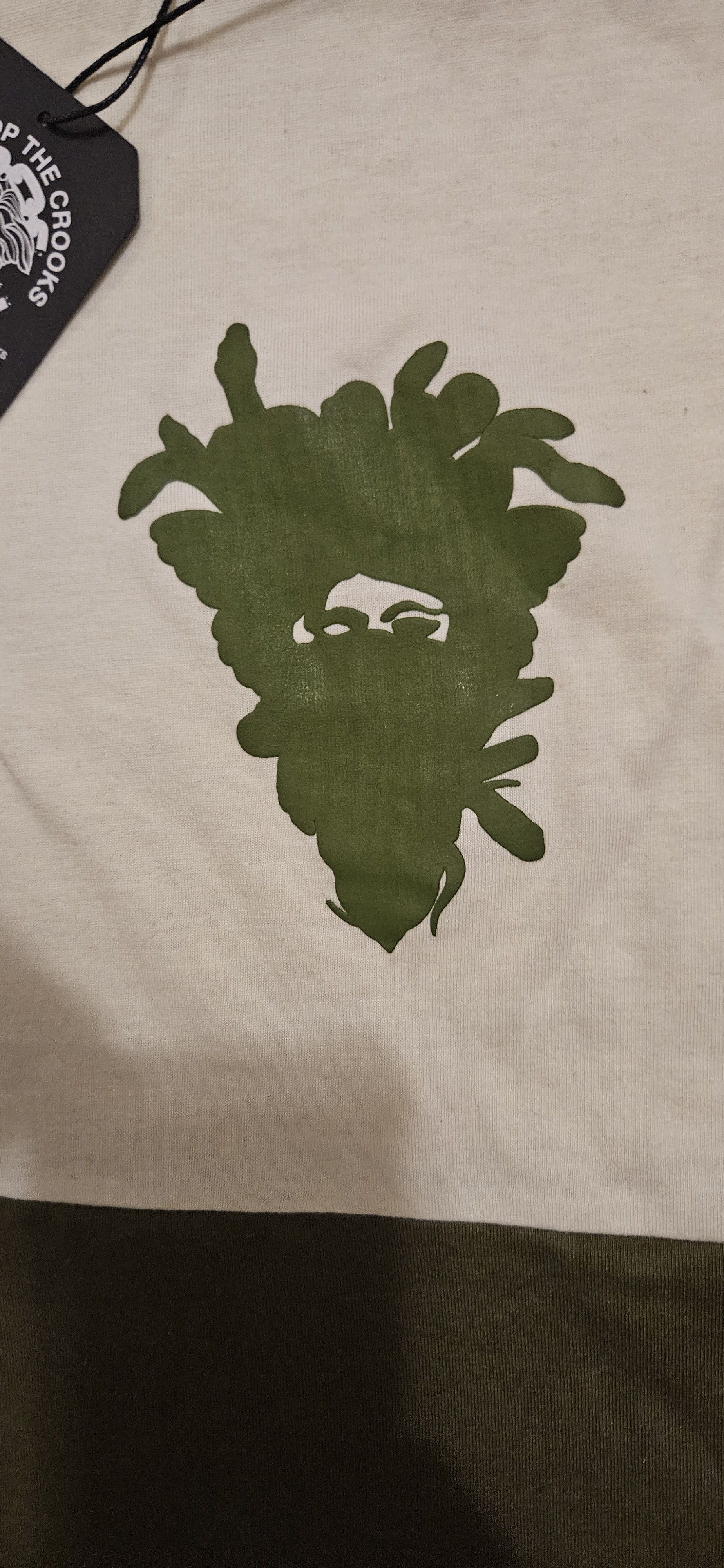 Crooks & Castles Crooks & Castles Mens Graphic T Shirt Olive Green Tan Size US S / EU 44-46 / 1 - 3 Thumbnail