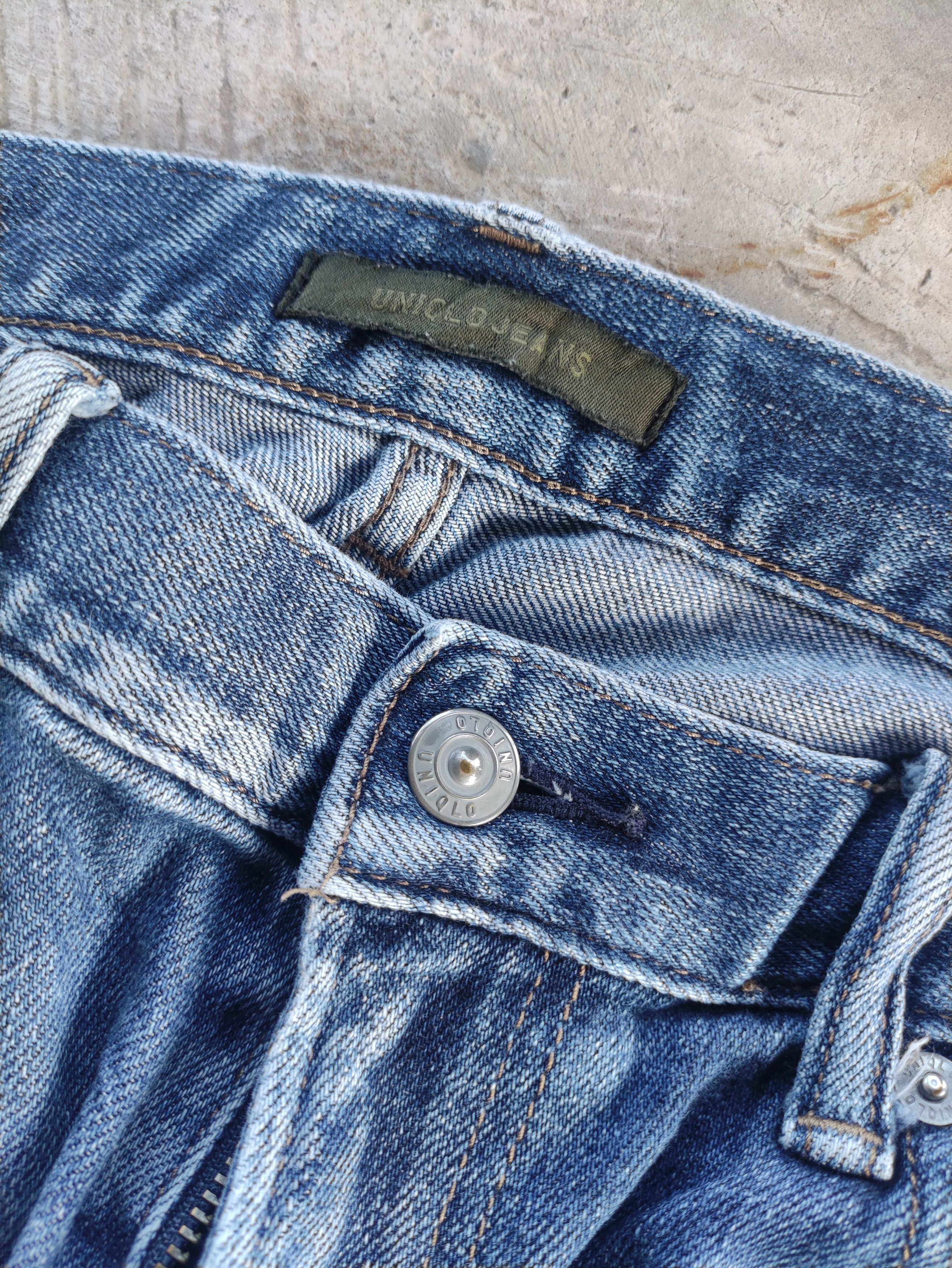 Japanese Brand Vintage Japanese Jean Distressed Faded Denim Pants Size US 34 / EU 50 - 5 Thumbnail