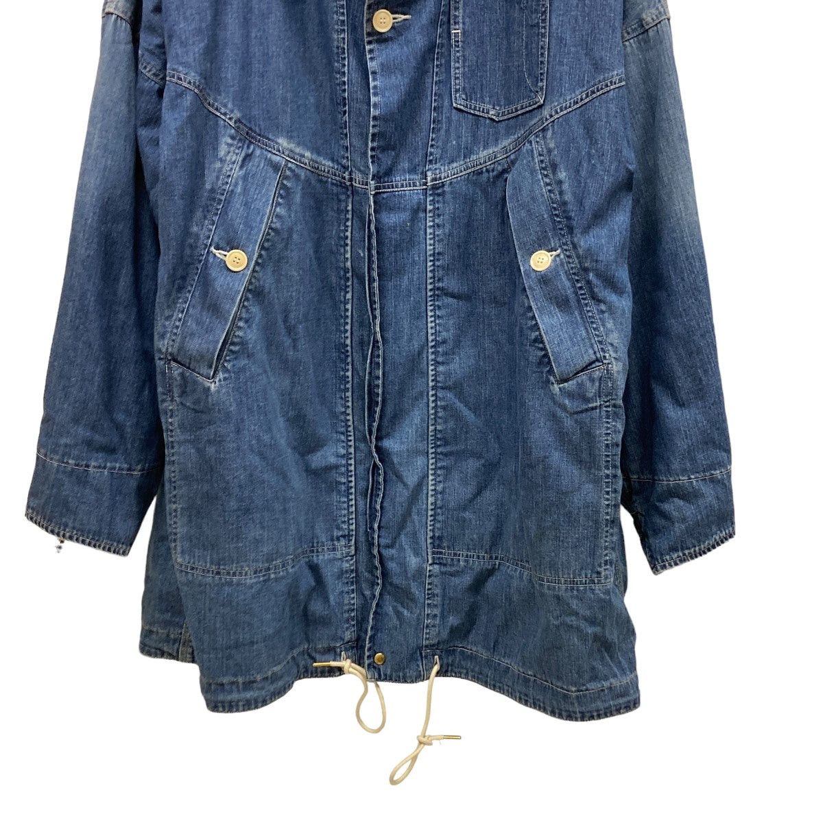 Visvim visvim 18ss Point Parka DMGD denim coat 0118205006008 Size US XL / EU 56 / 4 - 4 Thumbnail