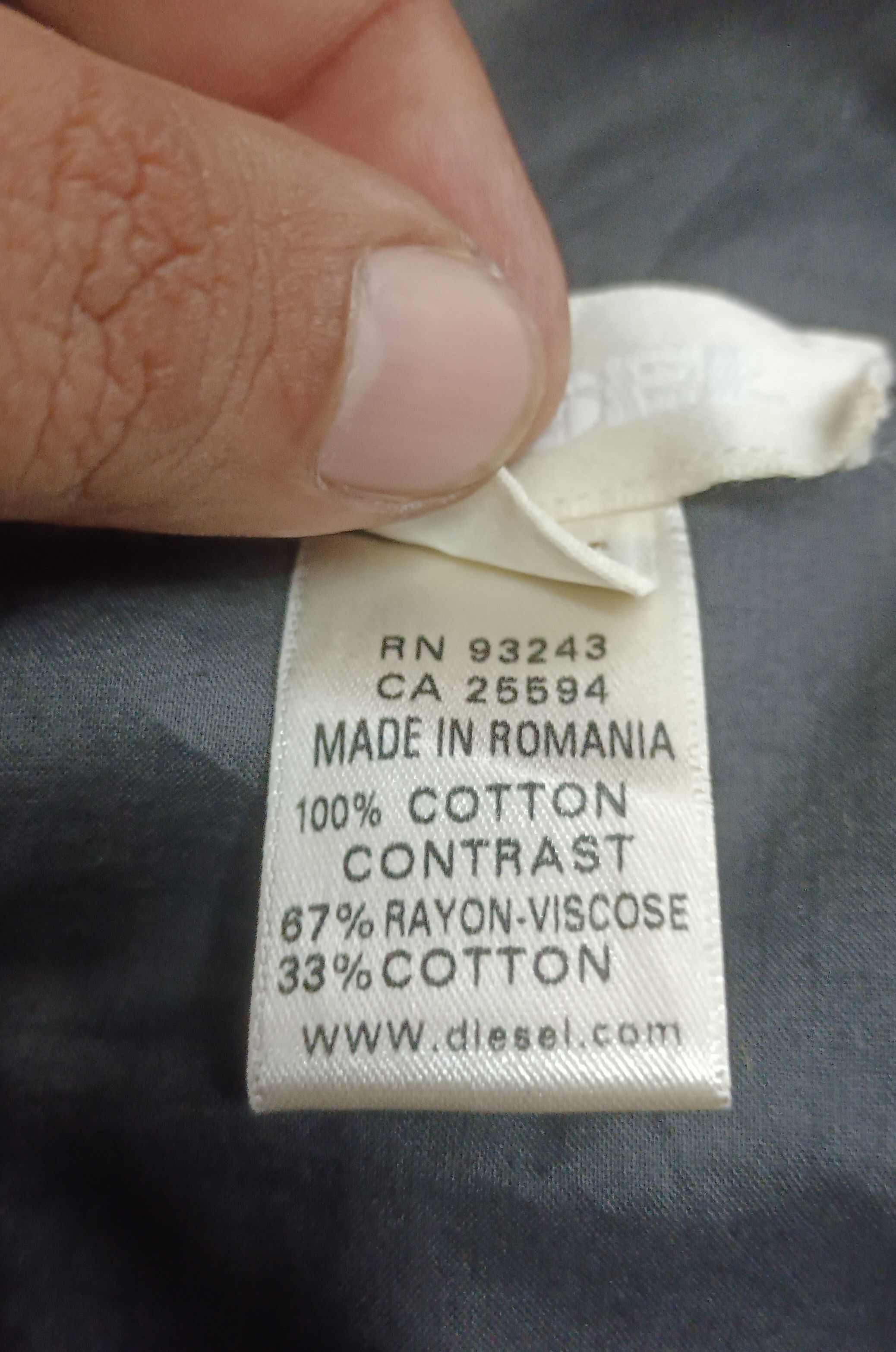 Diesel Vintage Diesel Romania Mini Skirt Size 29" - 9 Thumbnail