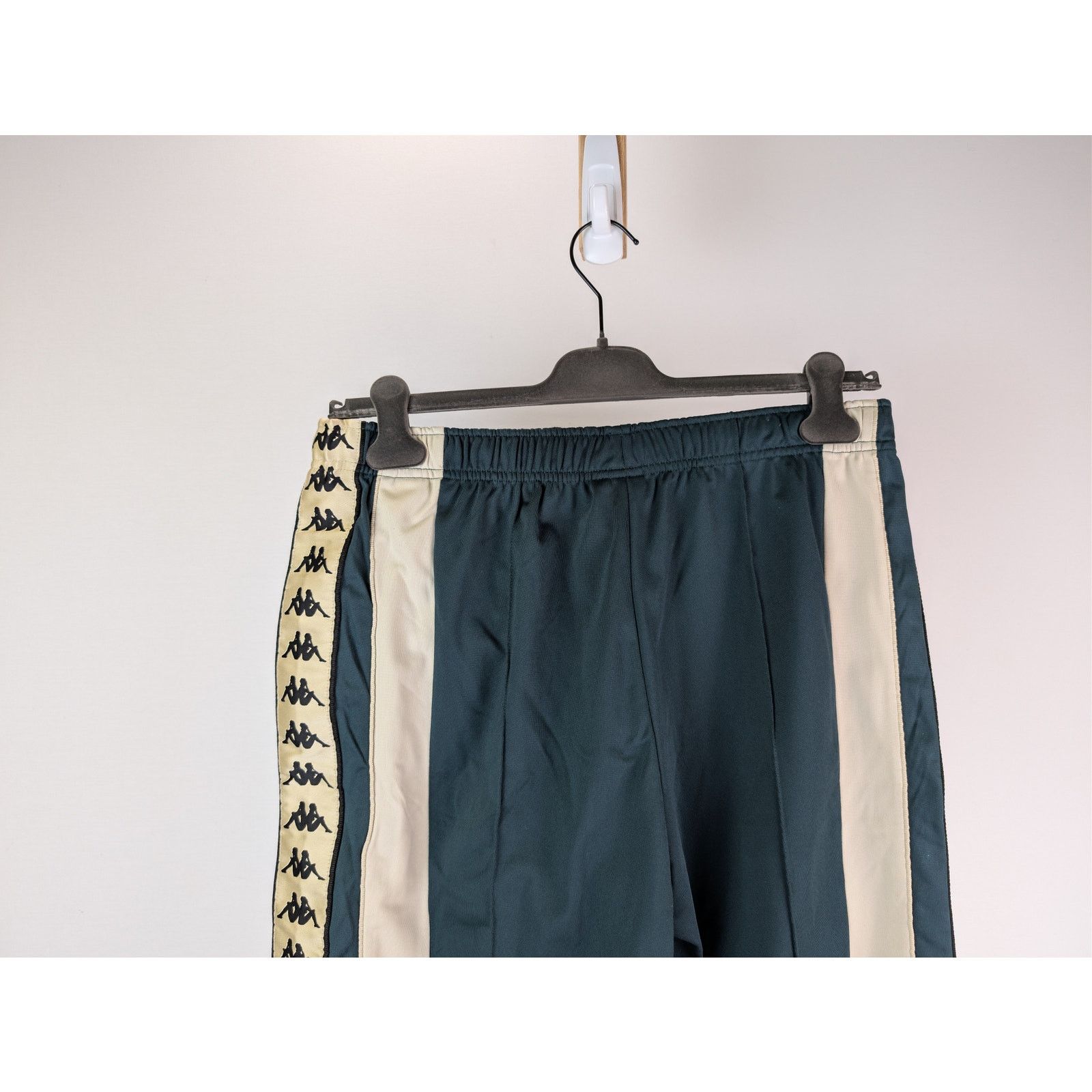 Kappa o1rshd1 Trousers / Sweatpants in Green/Beige Size US 34 / EU 50 - 11 Thumbnail