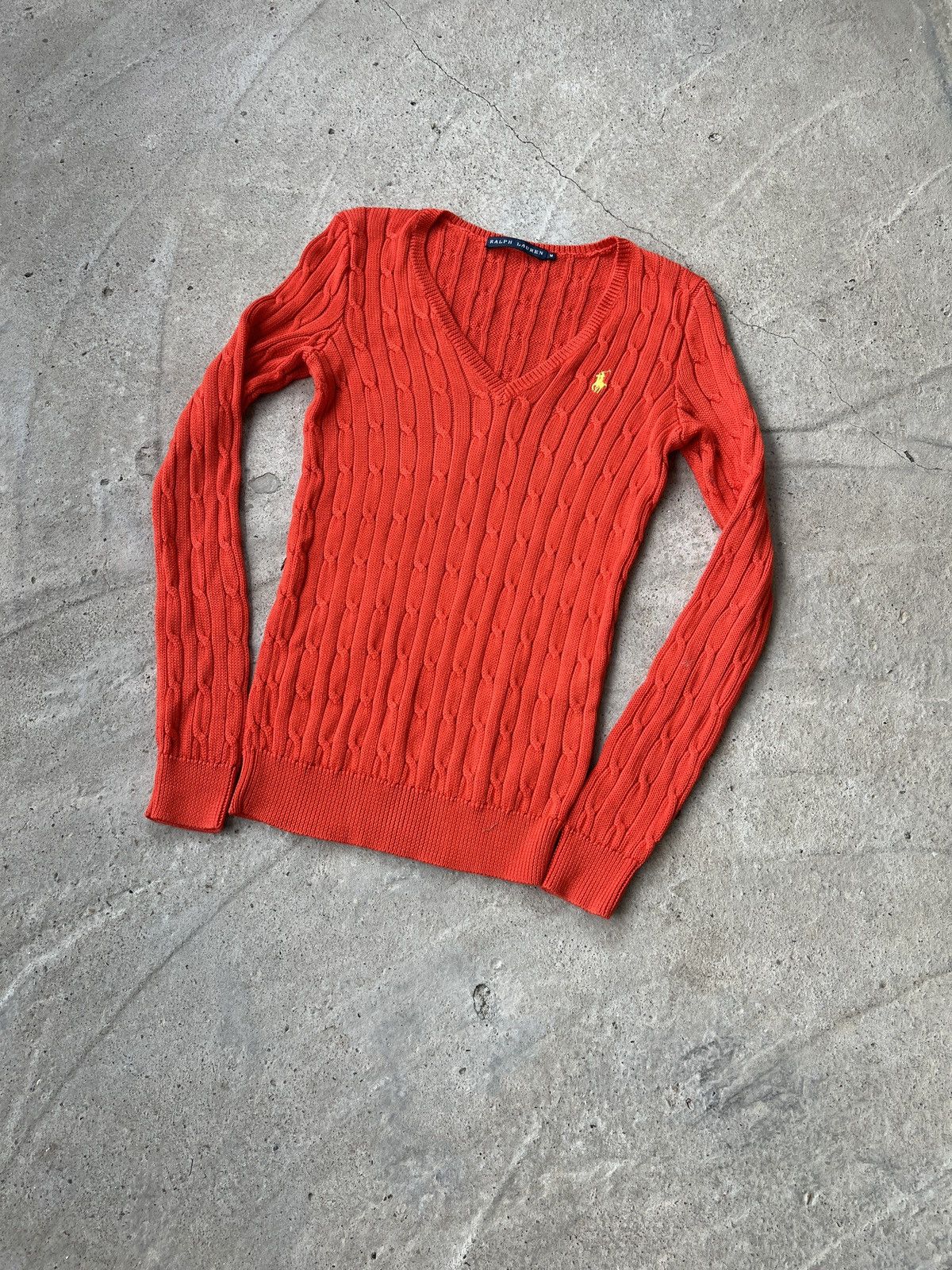 Ralph Lauren Ralph Lauren Cable Knit Sweater Size M / US 6-8 / IT 42-44 - 1 Thumbnail