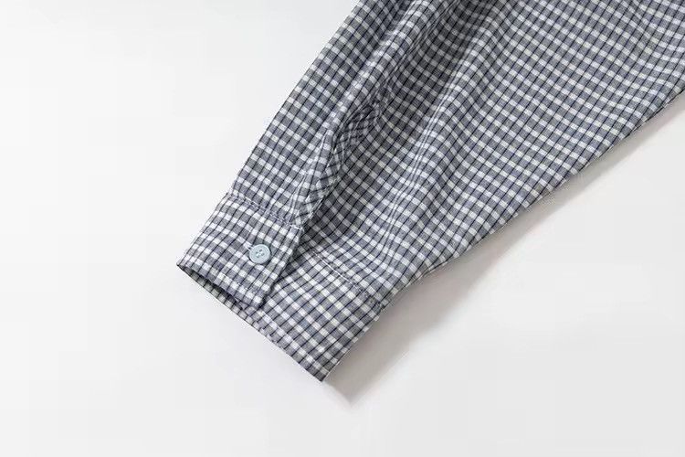 Vintage Patchwork Streetwear Plaid Oversize School Shirt Blouse Size US XXL / EU 58 / 5 - 10 Thumbnail