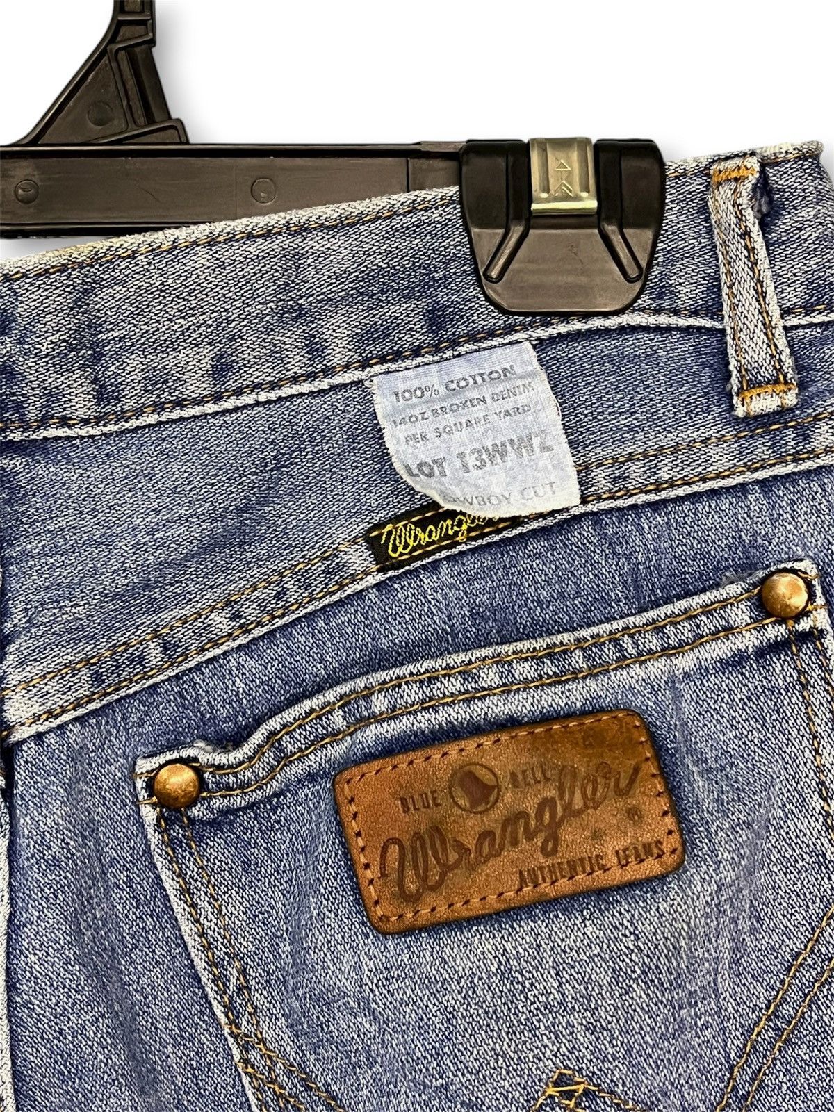 Wrangler Wrangler Japan Western Style Lady Denim Jeans Vintage Slim Size US 28 / EU 44 - 6 Thumbnail