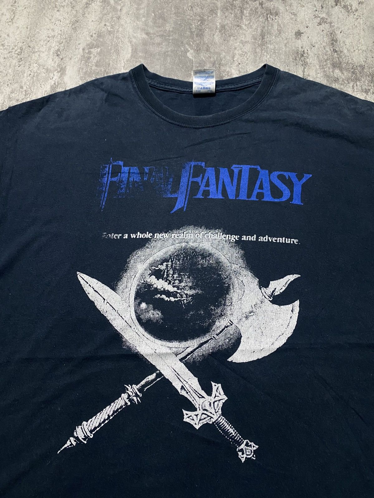 Japanese Brand × Vintage Rare Vintage Final Fantasy 2000s Game Anime Tshirt Size US XL / EU 56 / 4 - 2 Thumbnail