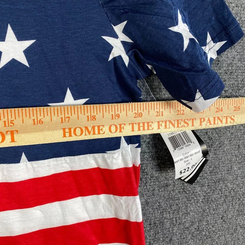 Other American Dream Team Network T-Shirt Men's L USA Flag Artwork Size US L / EU 52-54 / 3 - 5 Thumbnail