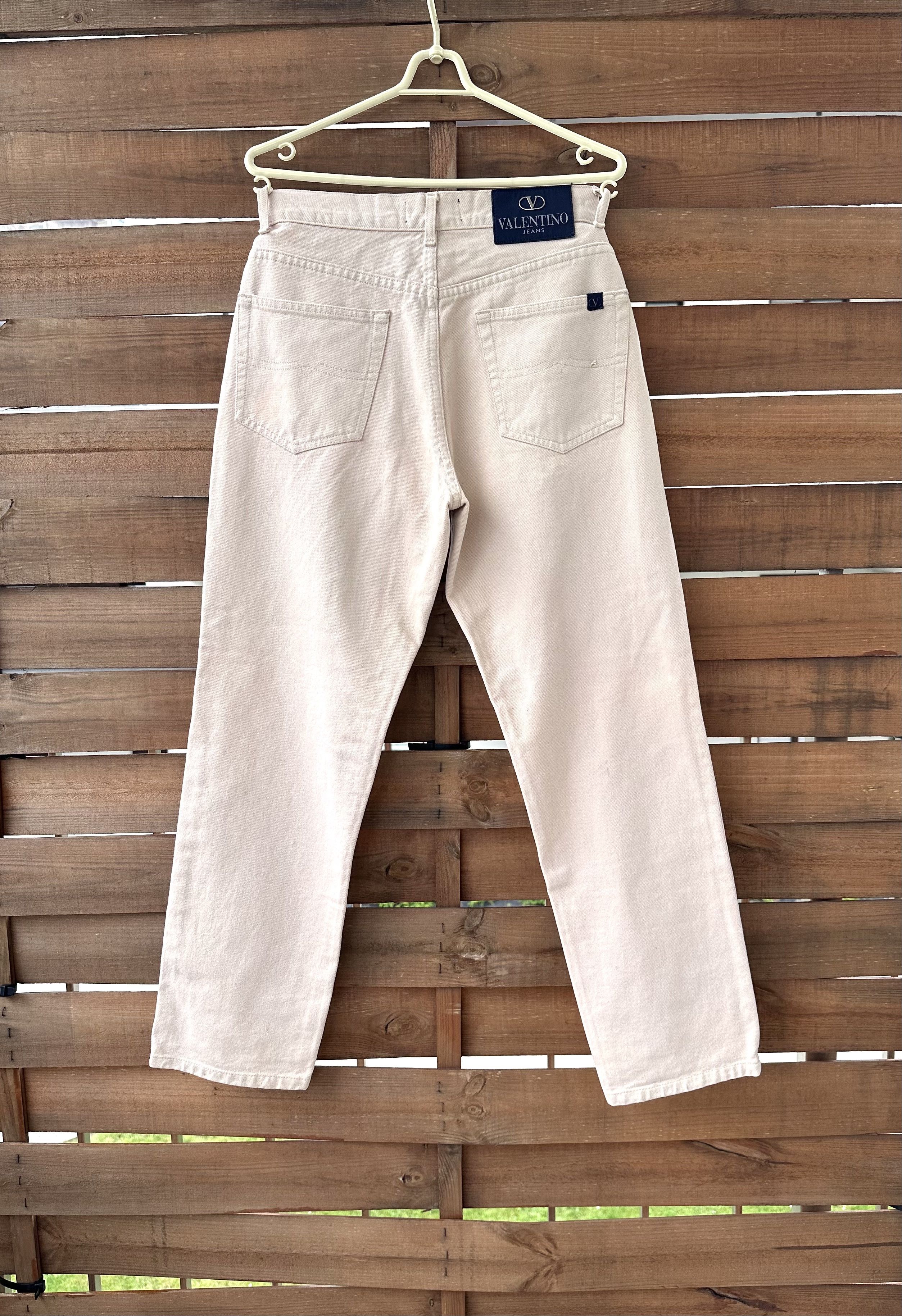 Valentino × Vintage Vintage Valentino Jeans elegant trousers denim Size US 30 / EU 46 - 1 Thumbnail