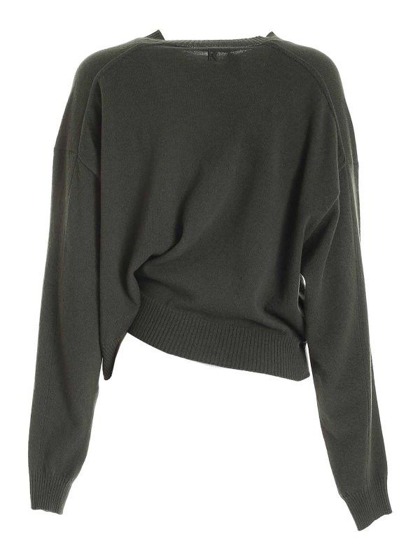 Kenzo o1y1025 Crewneck Sweater in Military Green Size S / US 4 / IT 40 - 2 Thumbnail