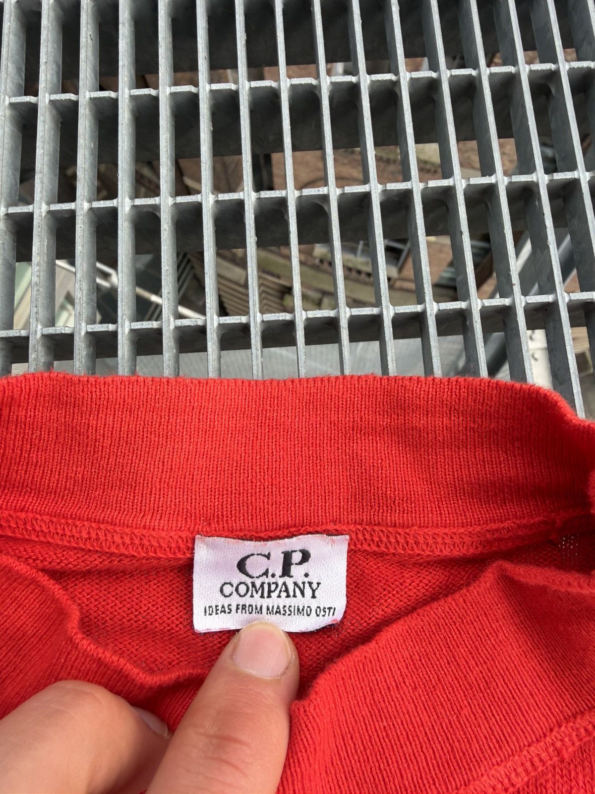 C.P. Company Vintage 80s C.P. Company Massimo Osti Ideas Logo Sweater Size US L / EU 52-54 / 3 - 8 Thumbnail