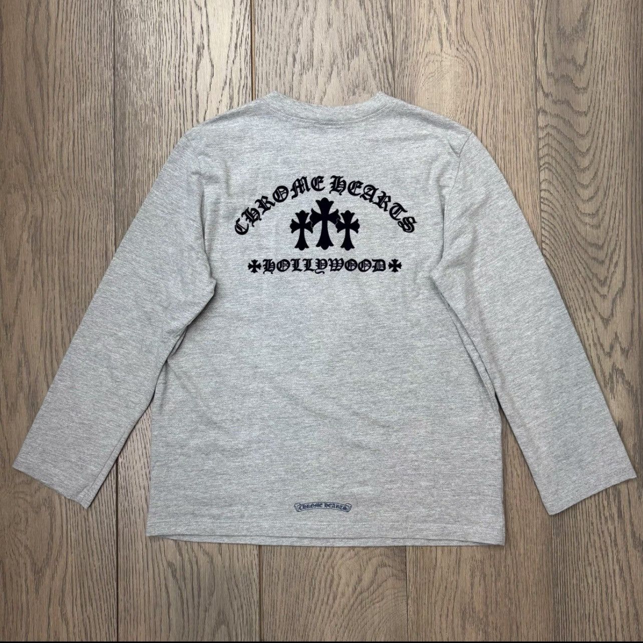 Chrome Hearts Chrome Hearts Triple Cross Hollywood Long Sleeve T