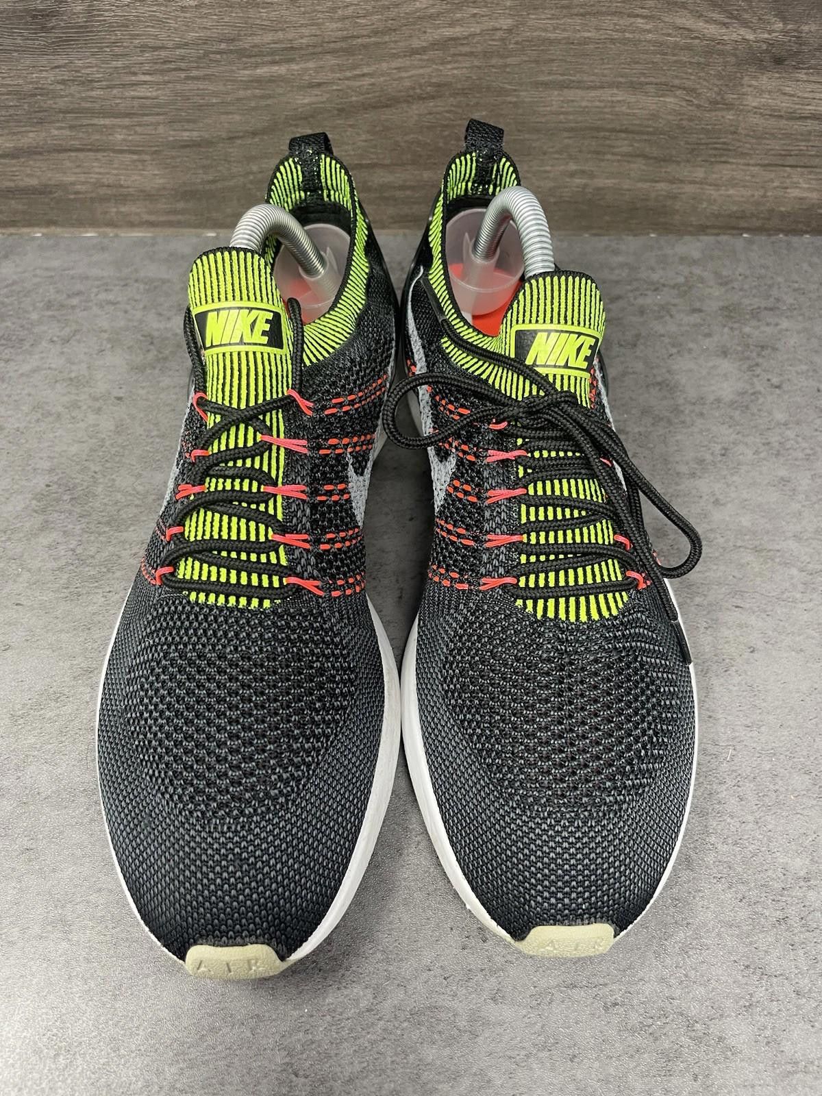 Nike Nike Air Zoom Mariah Flyknit Racer Mens Size 9 Black Red Size US 9 / EU 42 - 3 Thumbnail
