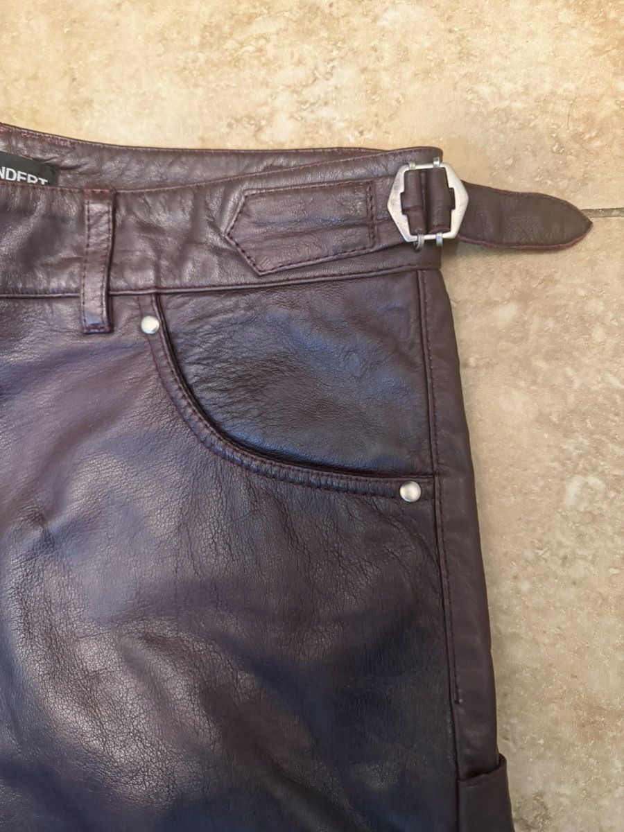 Other Leather Utility Bermuda Shorts with Side Adjusters Size US 34 / EU 50 - 4 Thumbnail