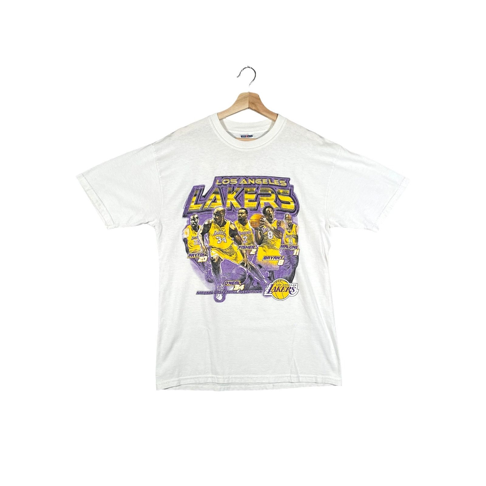 Jerzees × NBA × Vintage Vintage 2004 Los Angeles Lakers Championship T-Shirt Size US L / EU 52-54 / 3 - 1 Thumbnail