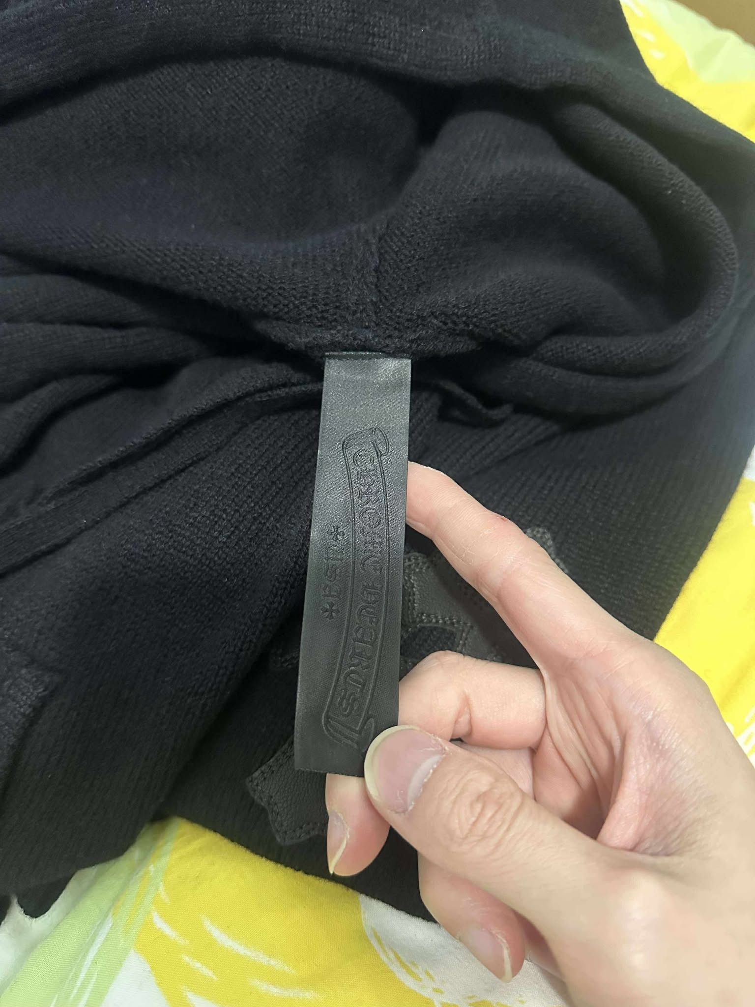 Chrome Hearts Cashmere Cross Patch Hoodie Size US M / EU 48-50 / 2 - 8 Thumbnail