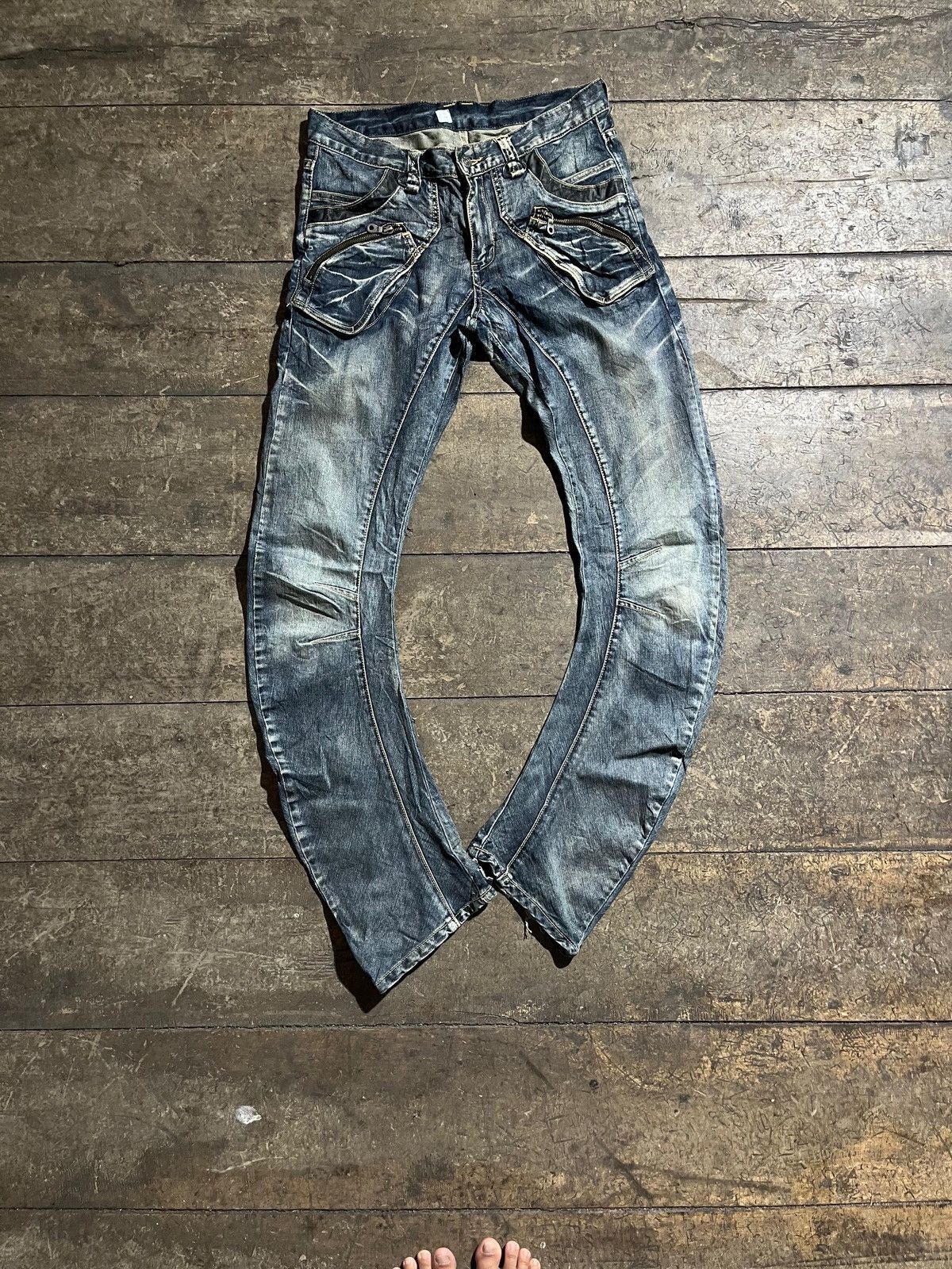 PPFM Rare denim curves ppfm japan Size US 33 - 1 Thumbnail