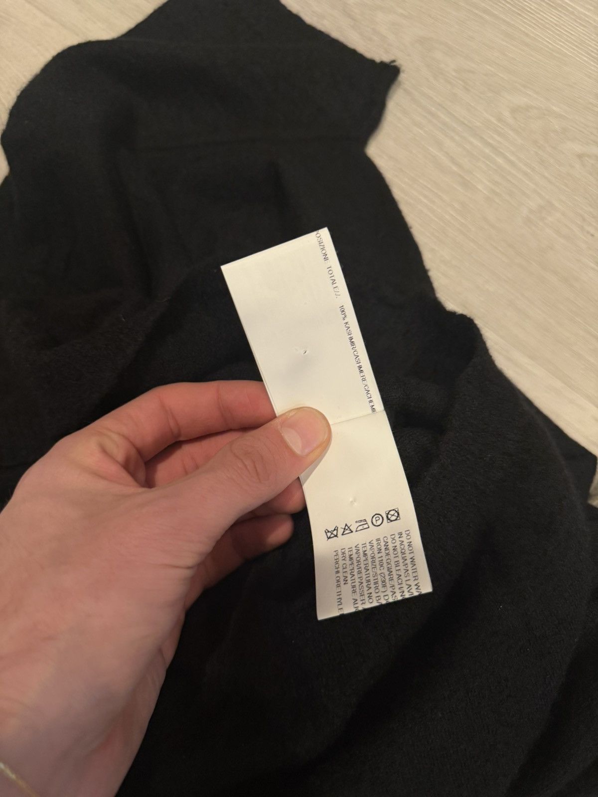 Rick Owens s/s 2016 cashmere t shirt!! Size US S / EU 44-46 / 1 - 8 Thumbnail