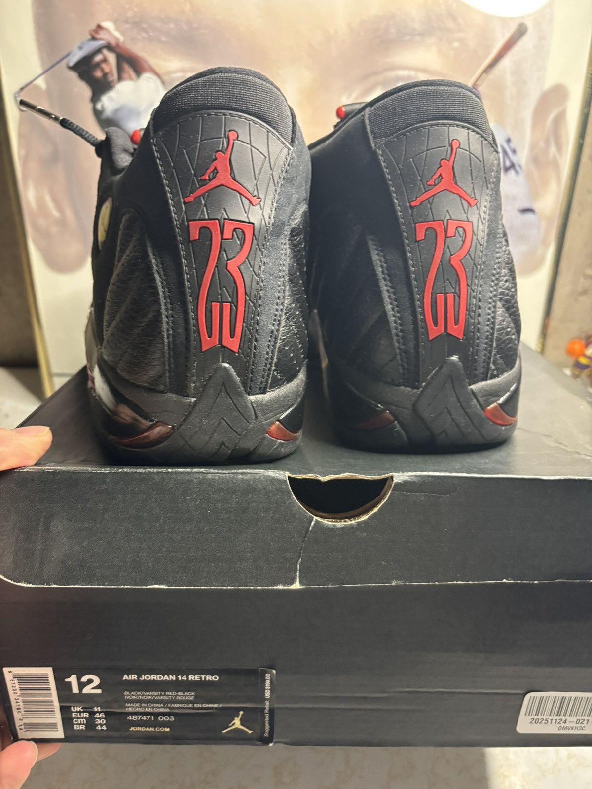 Jordan Brand Jordan Retro 14 ‘last shot’ Size US 12 / EU 45 - 7 Thumbnail