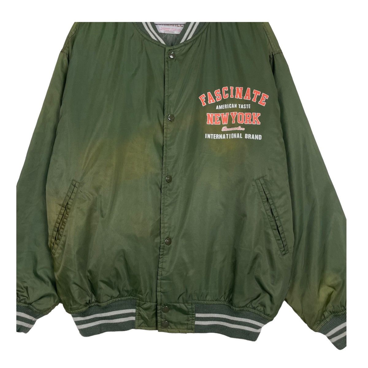 Other 💥BONMARLEN SPORT VARSITY STREETSTYLE SUNFADED JACKET Size US XXL / EU 58 / 5 - 5 Thumbnail