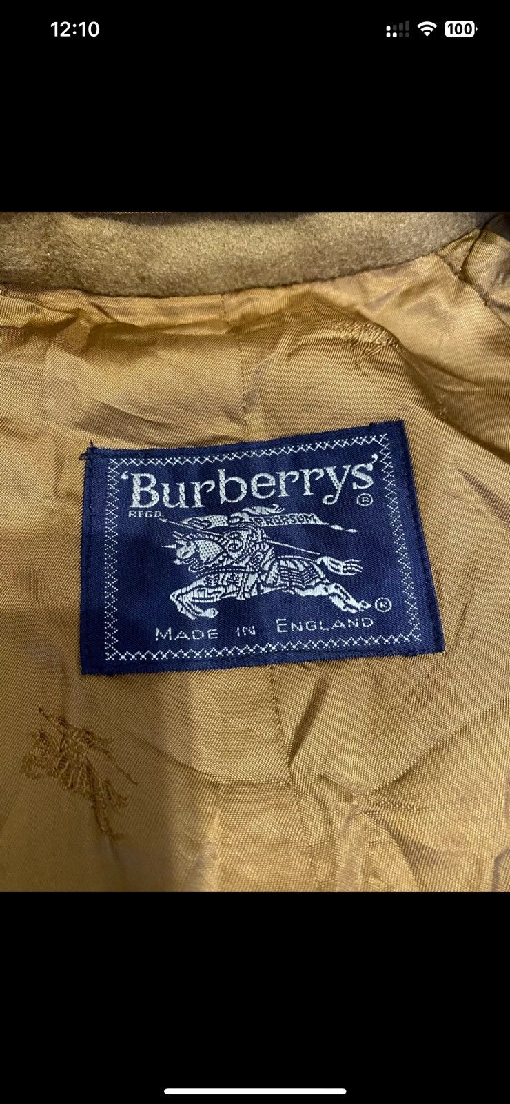 Burberry Burberrys Vintage Wool Coat Camel Size L Size US L / EU 52-54 / 3 - 5 Thumbnail
