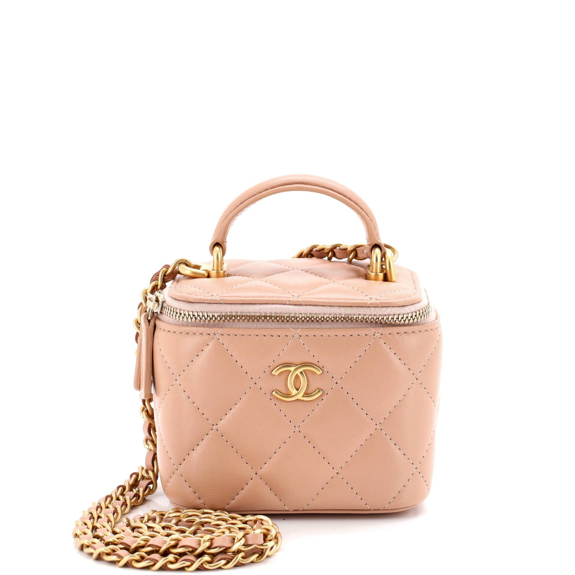 Chanel Classic Top Handle Vanity Case with Chain Size ONE SIZE - 1 Thumbnail