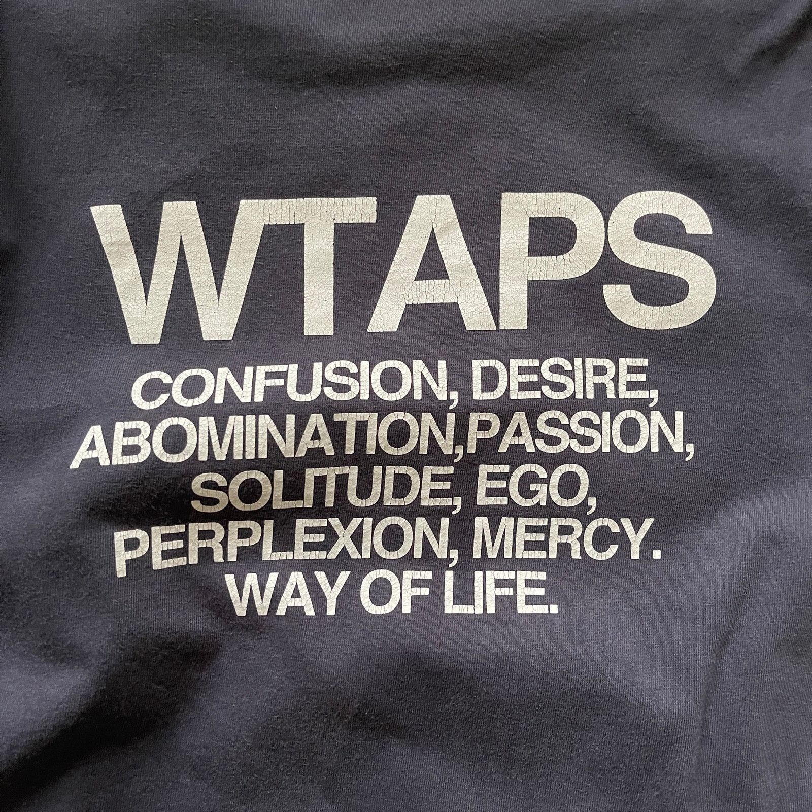 Wtaps Distressed WTAPS T-Shirt Size US L / EU 52-54 / 3 - 3 Thumbnail