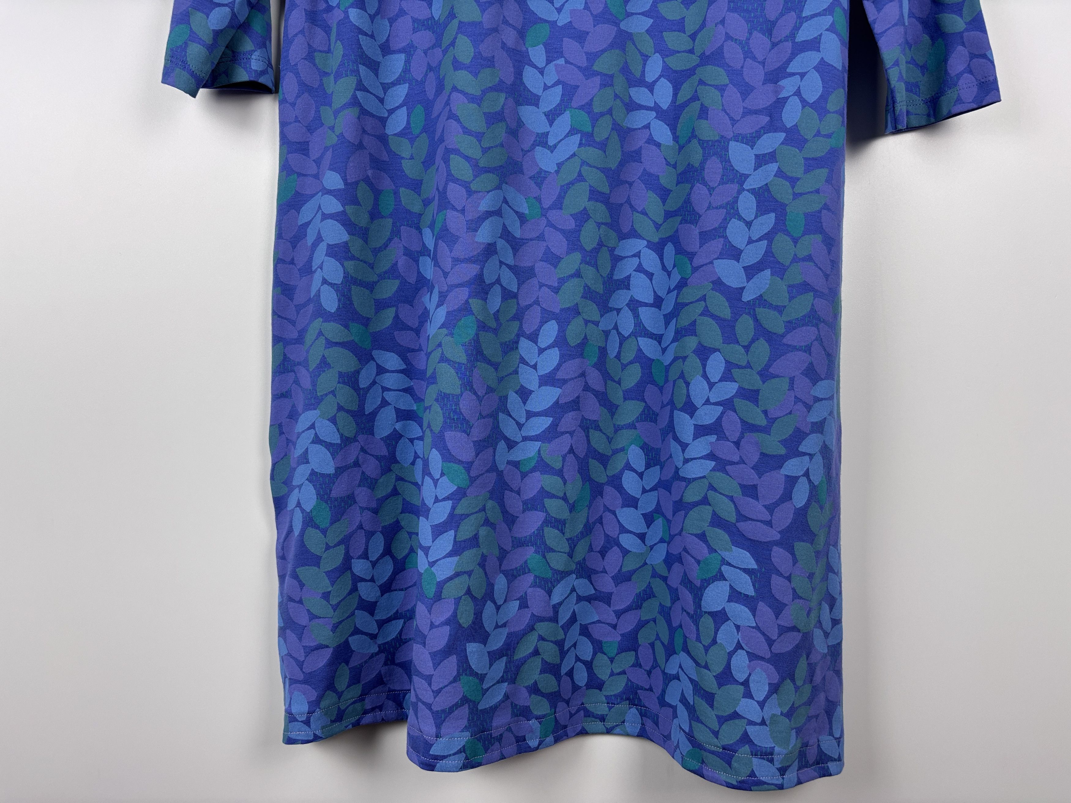 Gudrun Sjoden Gudrun Sjoden Floral Dress Tunic Stretch Tencel Blue Size S Size S / US 4 / IT 40 - 7 Thumbnail