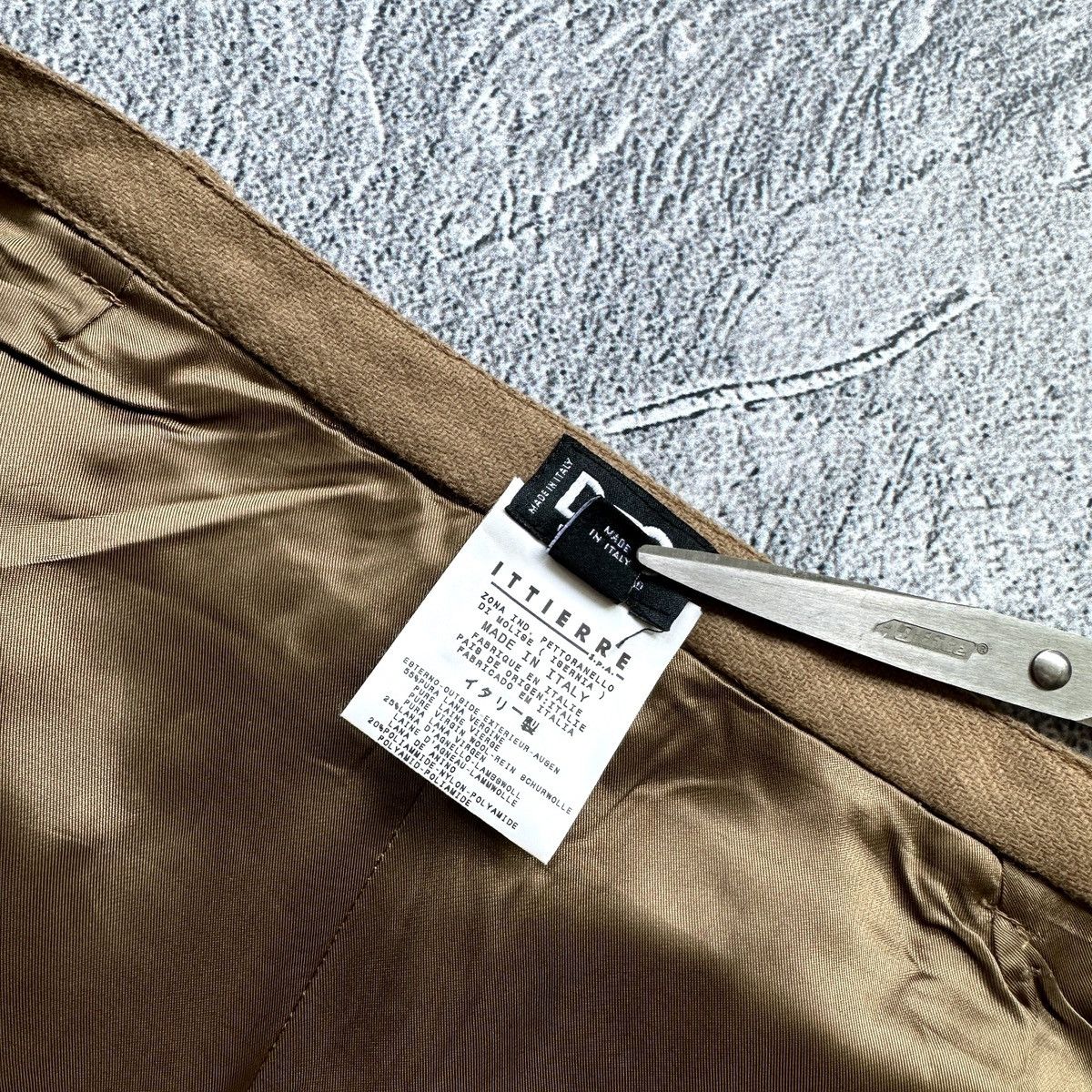 Dolce & Gabbana × Vintage 🔥Vintage Women’s Wool Skirt Dolce&Gabbana Brown Size: 42 Size 28" / US 6 / IT 42 - 12 Thumbnail
