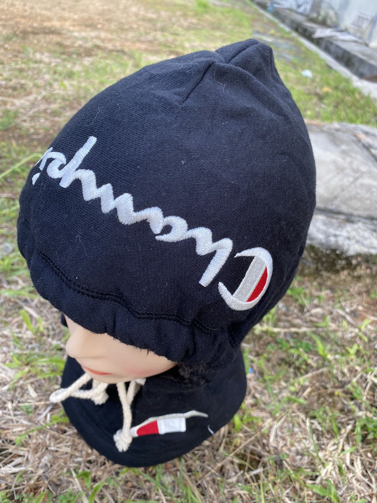 Champion 🔥 Rare 🔥 Champion Hat Full Face Hat / Ski Hat Beanie Size ONE SIZE - 7 Thumbnail