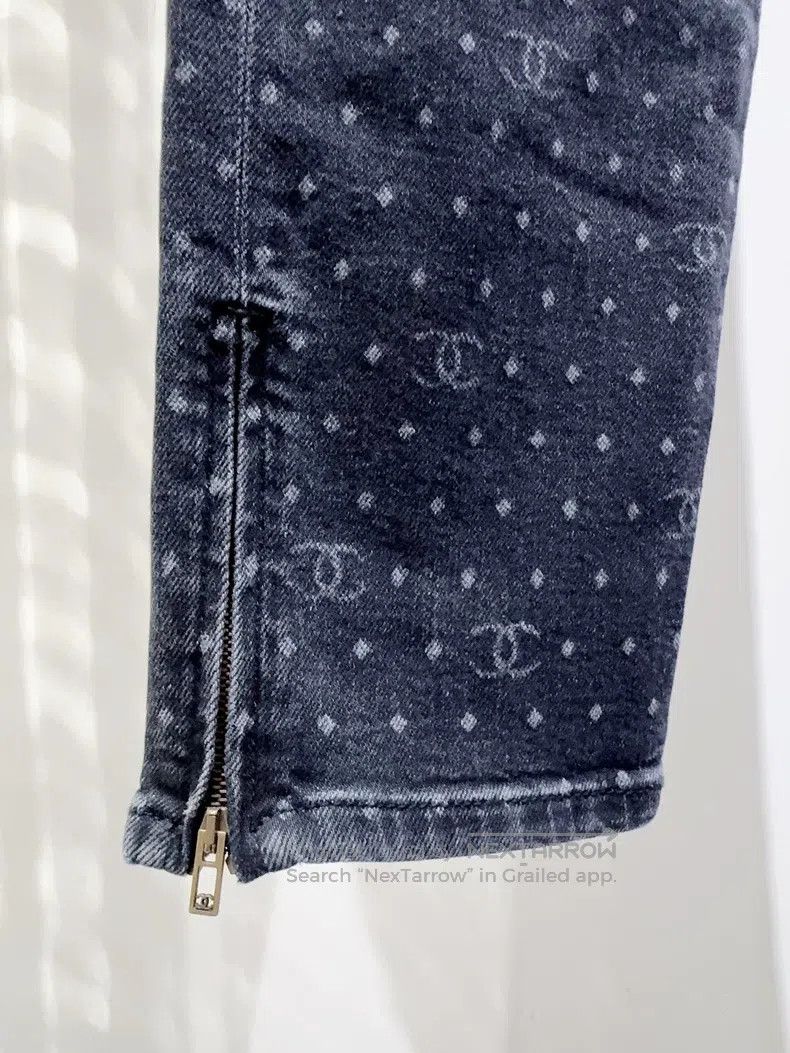 Chanel Chanel 23P full print double c jeans Size 25" / US 0 / IT 36 - 3 Thumbnail