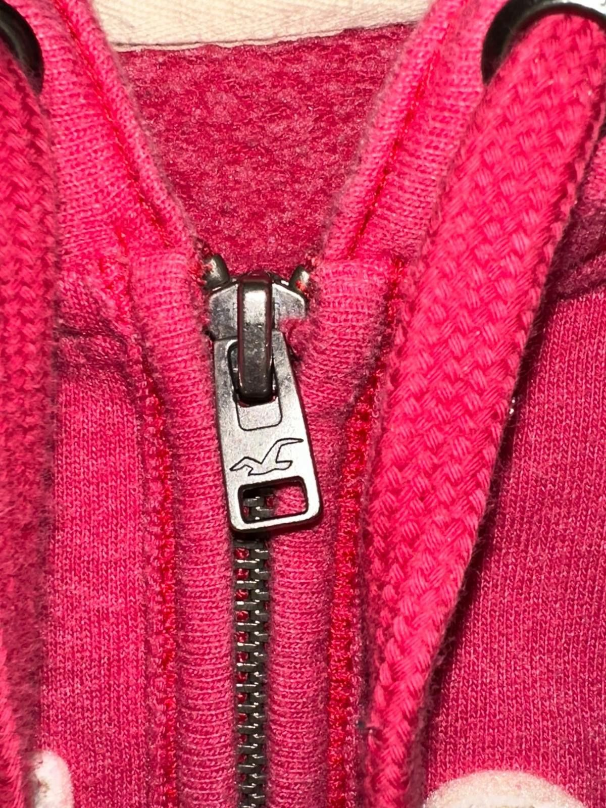 Hollister Women’s L Hollister Hoodie – Chenille Logo, Beach Vibes Size L / US 10 / IT 46 - 4 Thumbnail