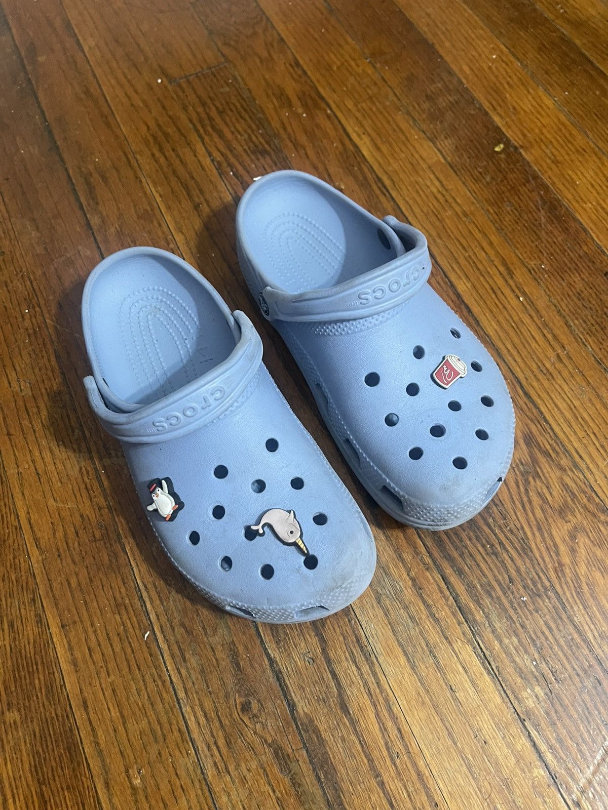 Crocs Light Blue Crocs Jibbitz Size US 10 / IT 40 - 1 Thumbnail