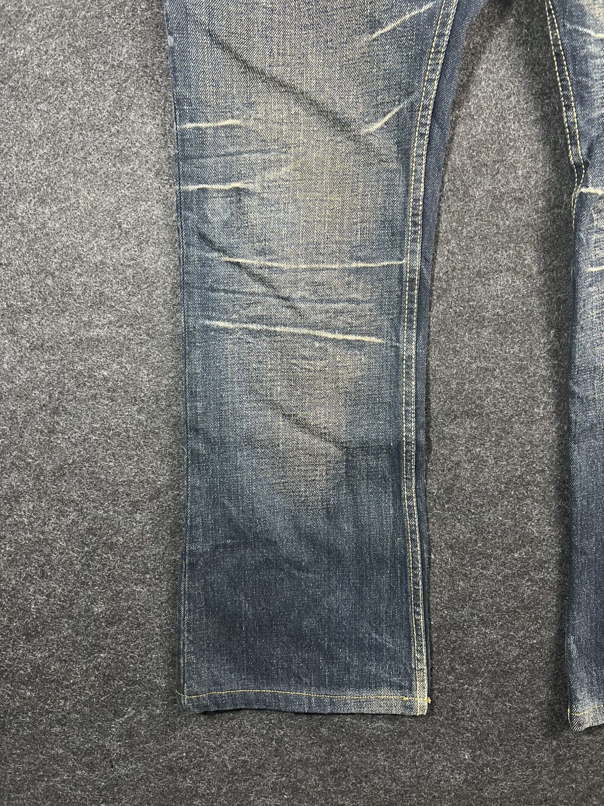 semanticdesign Semantic Design Punk Bondage Jeans Wide Leg Poem Flare Size US 34 / EU 50 - 5 Thumbnail
