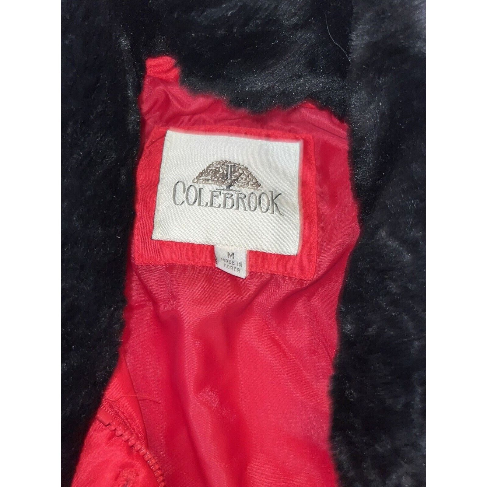 Other Vintage Colebrook Red Nylon Fleece Full Zip Puffer Jacket M Size M / US 6-8 / IT 42-44 - 7 Thumbnail