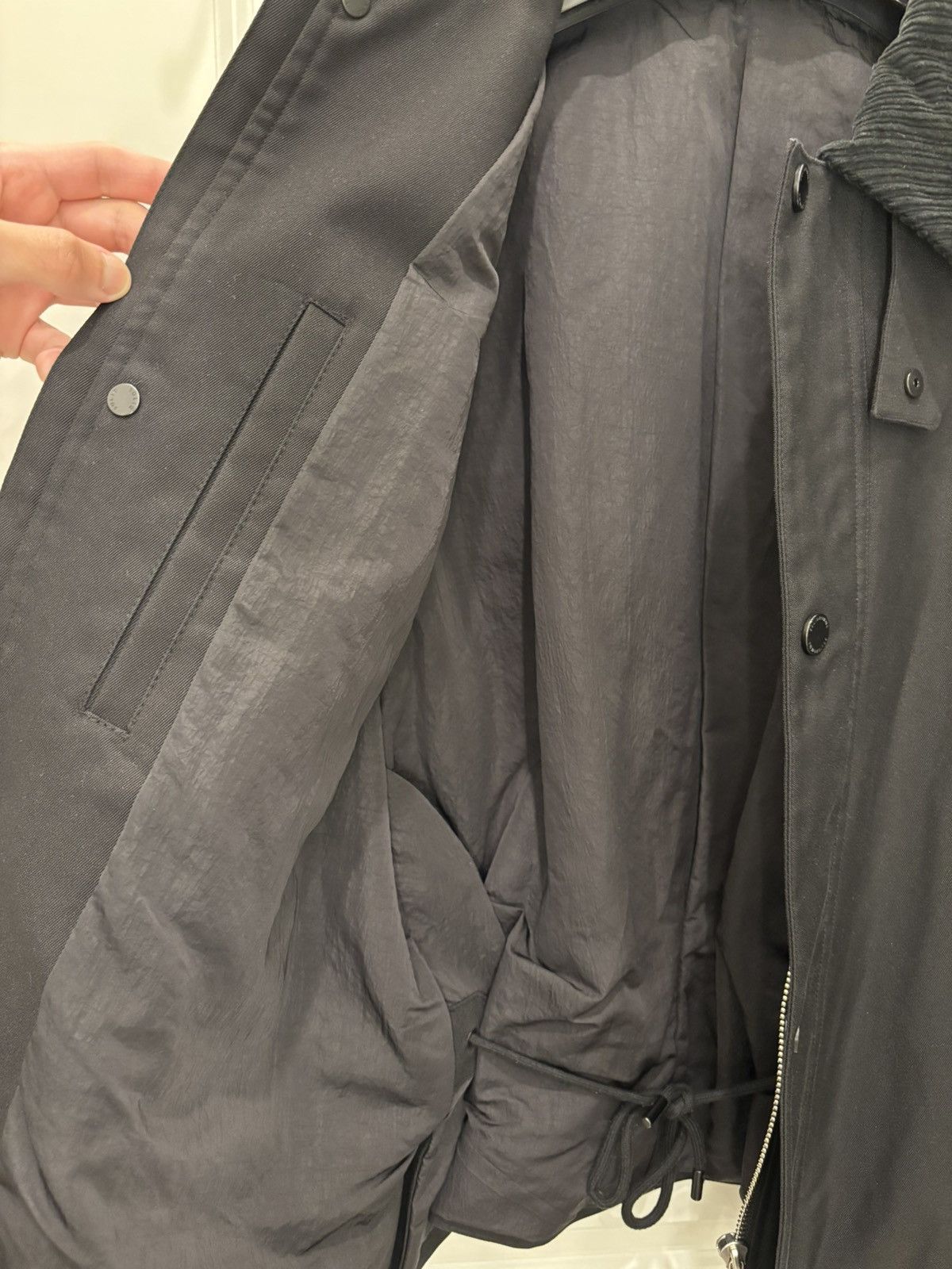 Solid Homme Black Spread Collar Jacket Size US S / EU 44-46 / 1 - 7 Thumbnail