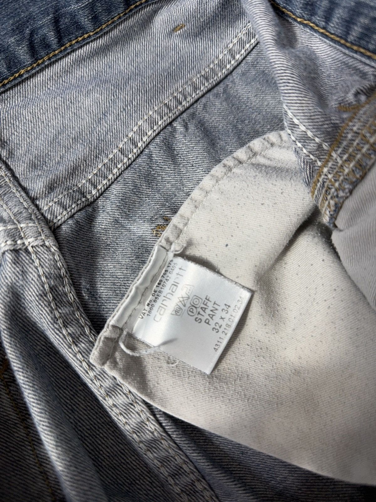 Carhartt × Vintage Vintage 90s Carhartt distressed Streerwear Y2K SK8 pants Size US 32 / EU 48 - 8 Thumbnail