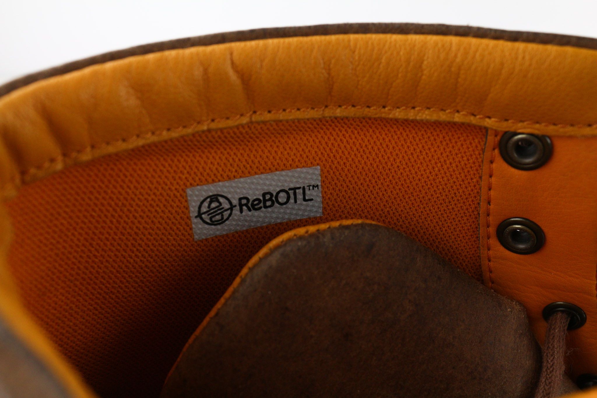 Timberland A2HB2 UK10.5 ReBOTL Leather Brown Pull Tab Boots 79910 Size US 11 / EU 44 - 12 Thumbnail