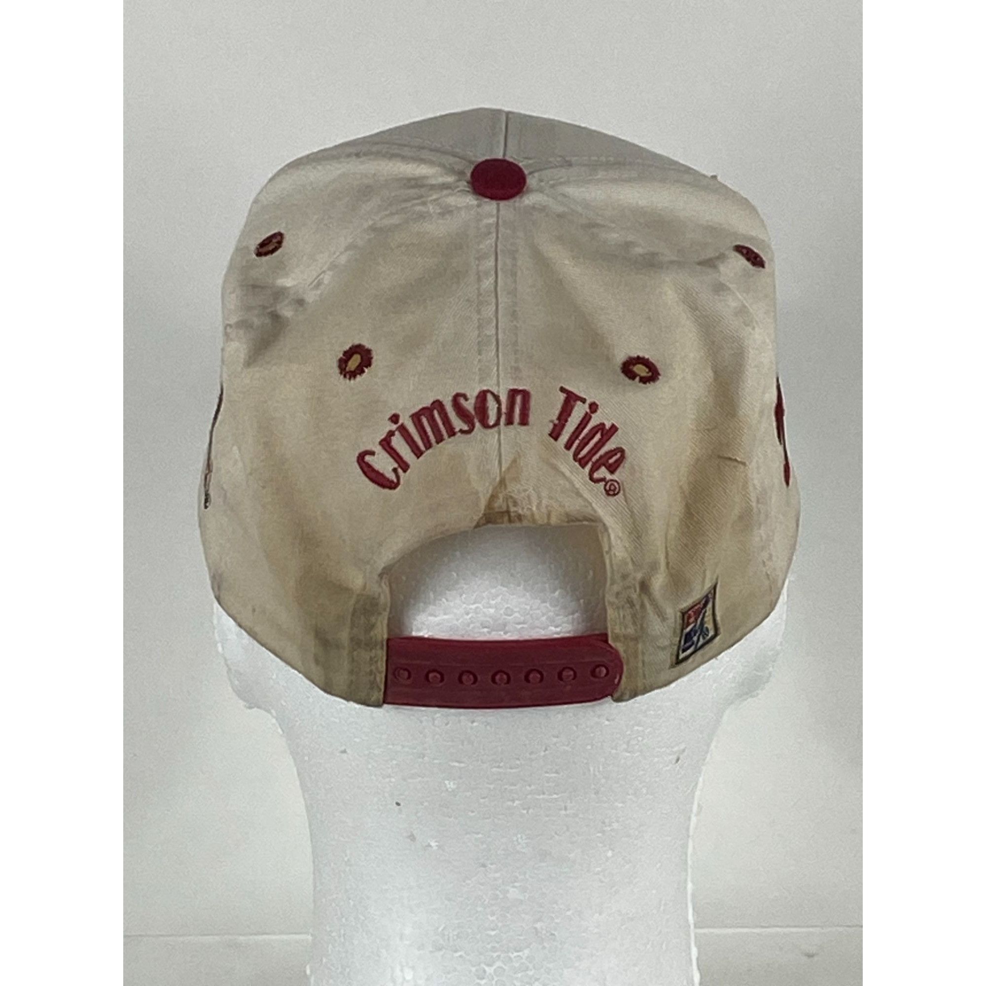 The Game Vintage 80s The Game Alabama Crimson Tide Snapback Hat Cap M Size ONE SIZE - 4 Thumbnail