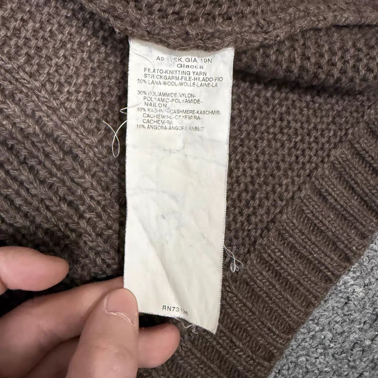 Max Mara Maxmara Brown Knit Jacket L 95 New Size L / US 10 / IT 46 - 4 Thumbnail