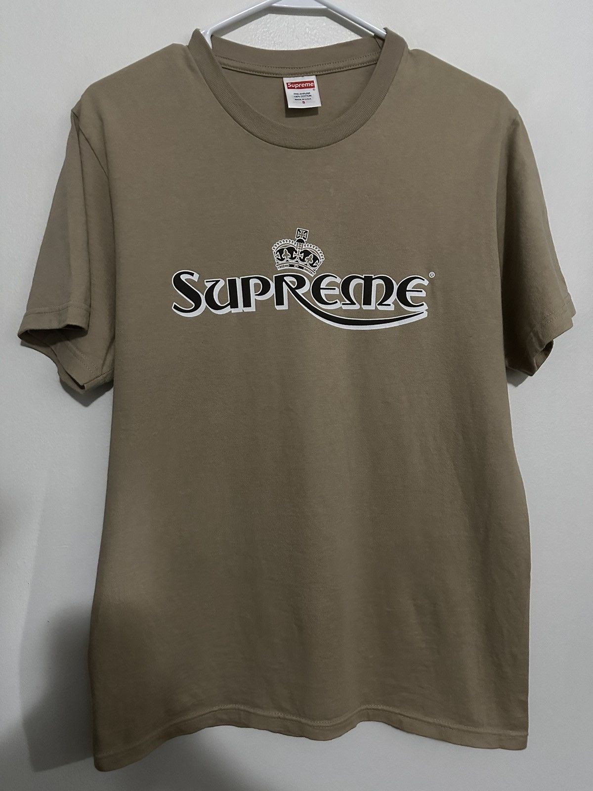 Supreme Supreme Crown Tee Size US S / EU 44-46 / 1 - 1 Thumbnail