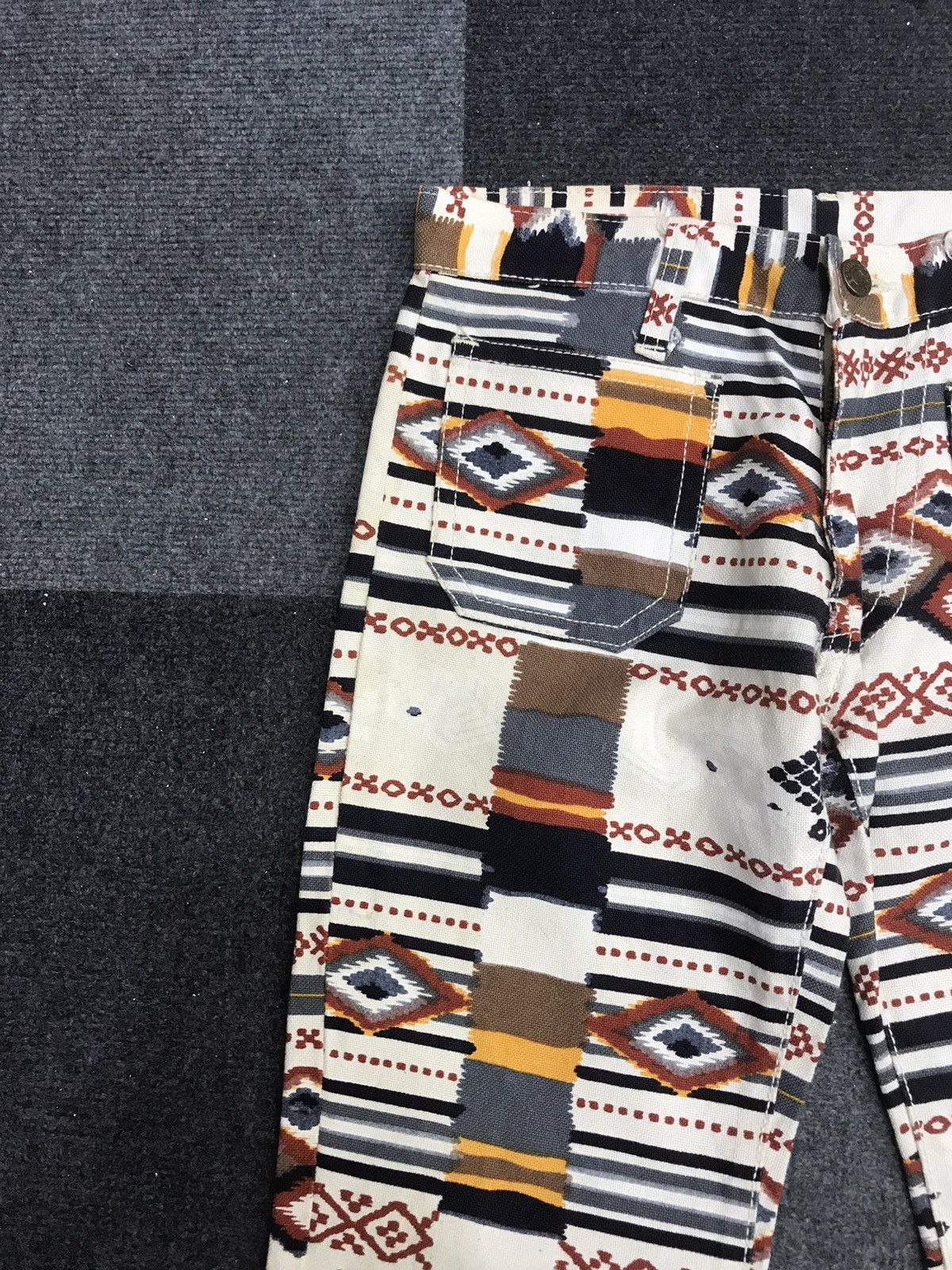 Edwin BELL BOTTOM🔥Very Rare Archival EDWIN NAVAJO JEANS F9 Size US 27 - 5 Thumbnail