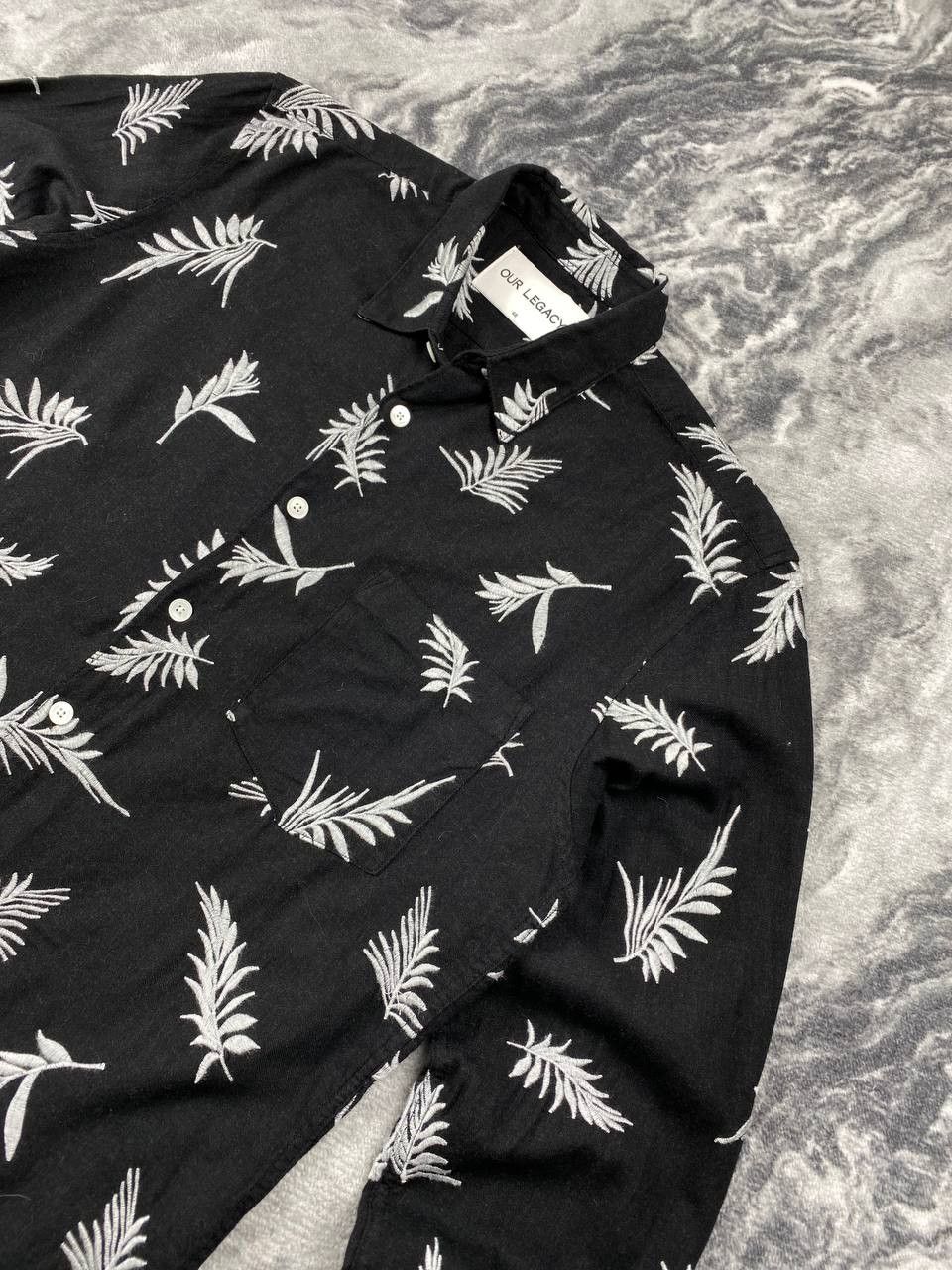 Our Legacy Our Legacy Shirt Buttons Long Sleeve Men Size 48 Black Size US M / EU 48-50 / 2 - 5 Thumbnail